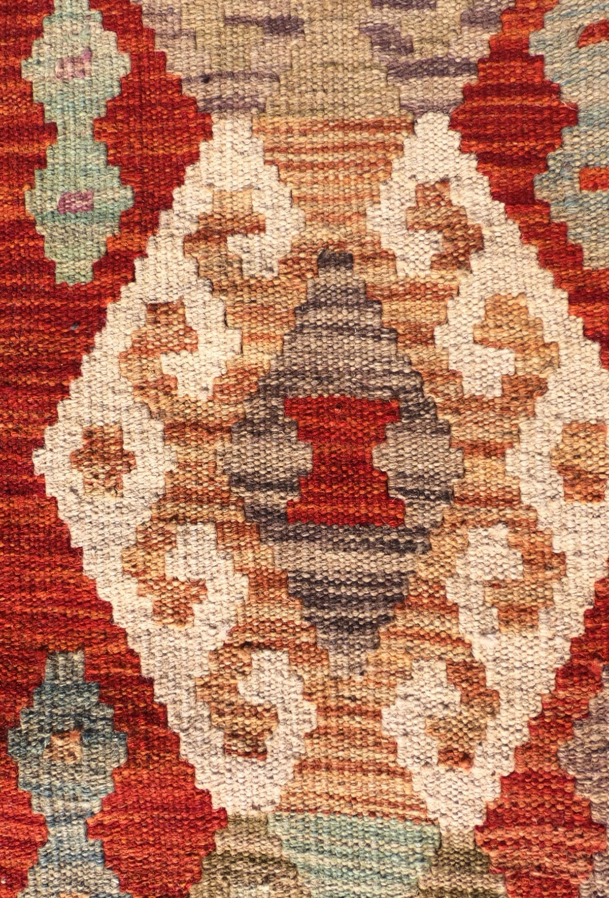 Alfombra lana, Kelim Kashkuli 1.90 x 1.40 mts. 009