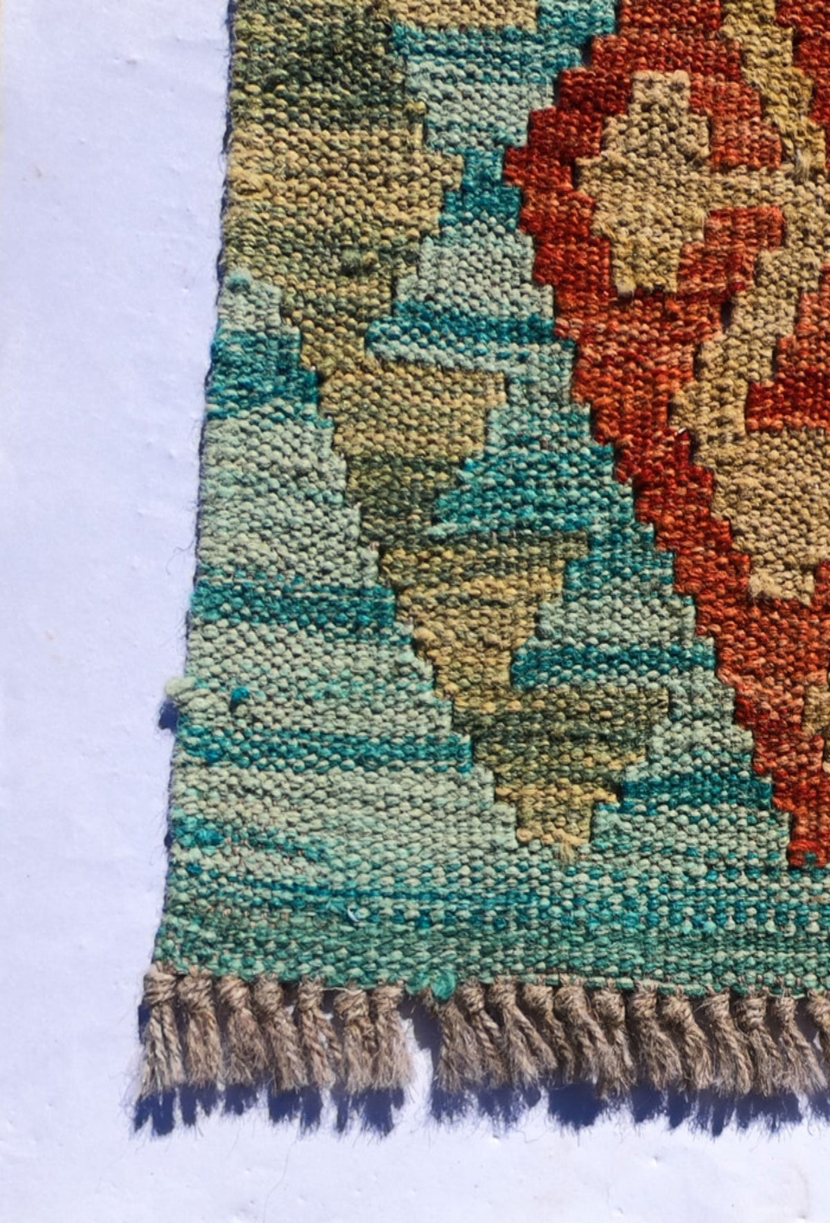Alfombra lana, Kelim Kashkuli 2.00 x 0.80 mts. 053