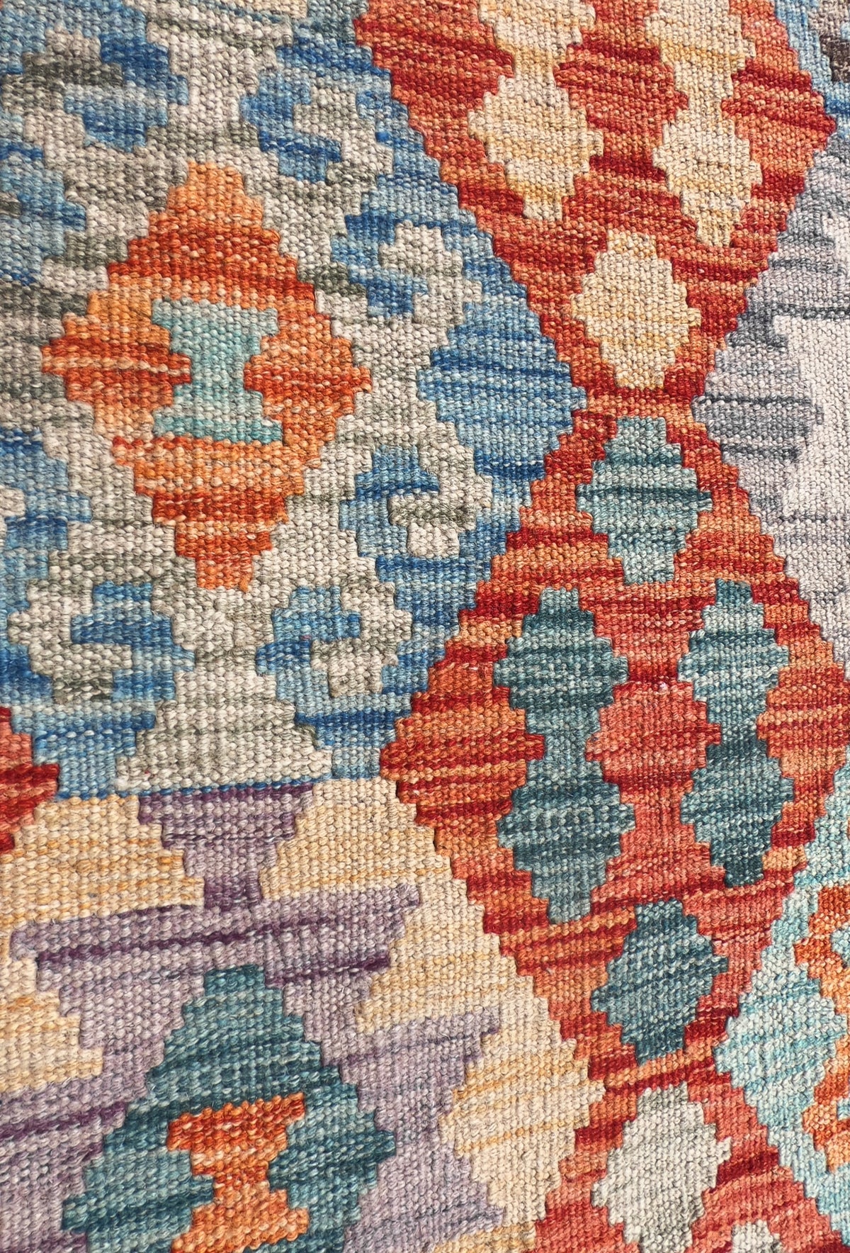 Alfombra Lana, Kelim Kashkuli 2.00 x 0.60 mts. 0058