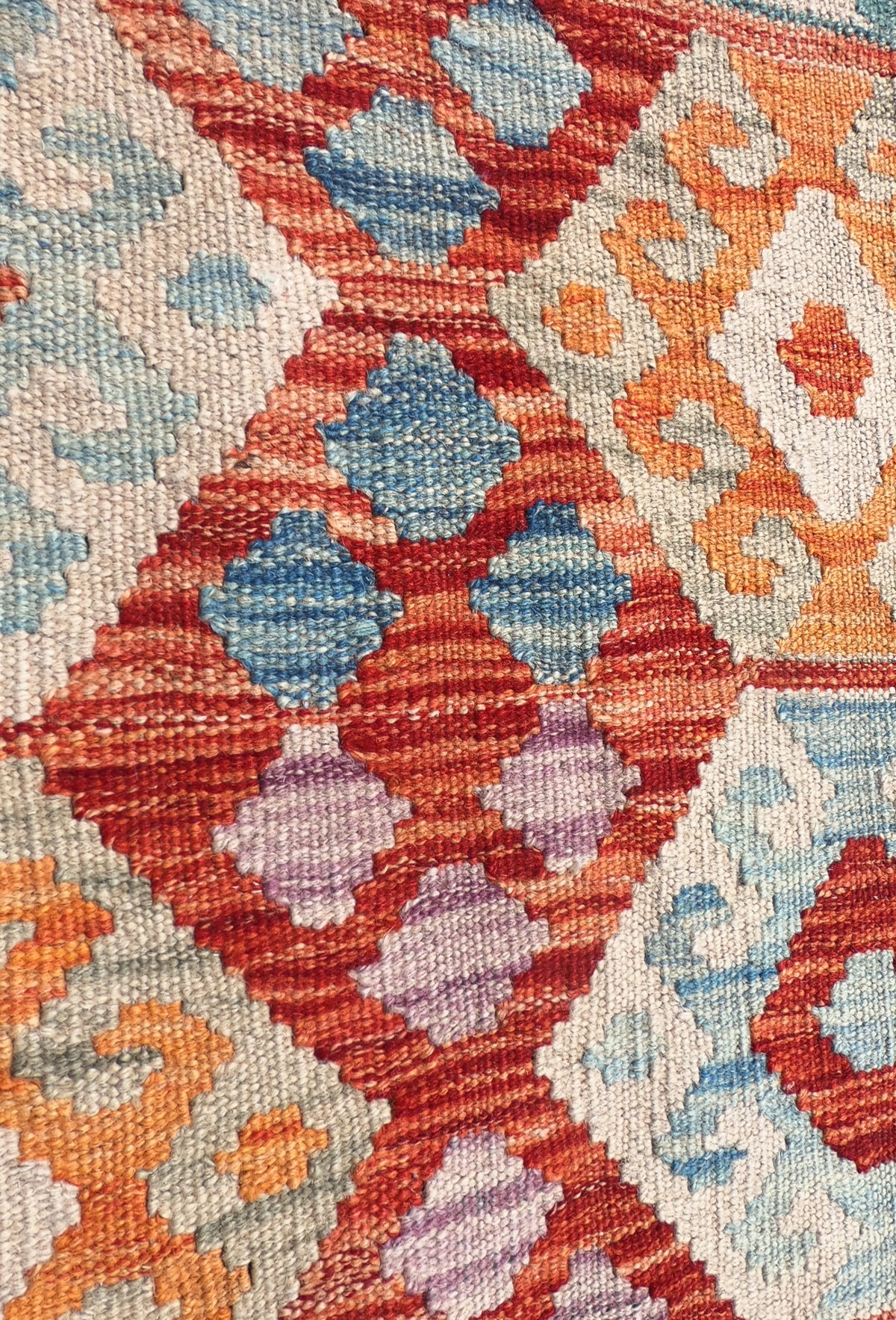 Alfombra Lana, Kelim Kashkuli 2.00 x 0.60 mts. 0062