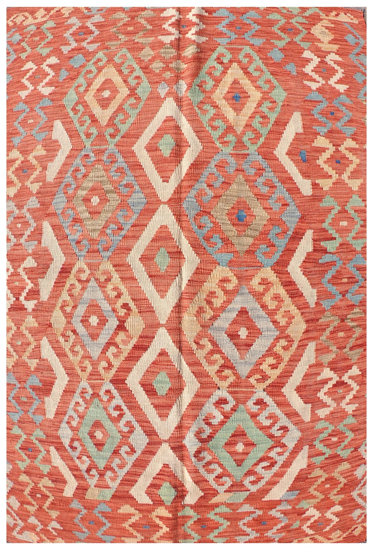 Alfombra Lana, Kelim Kashkuli 1.80 x 1.20 mts. 0193