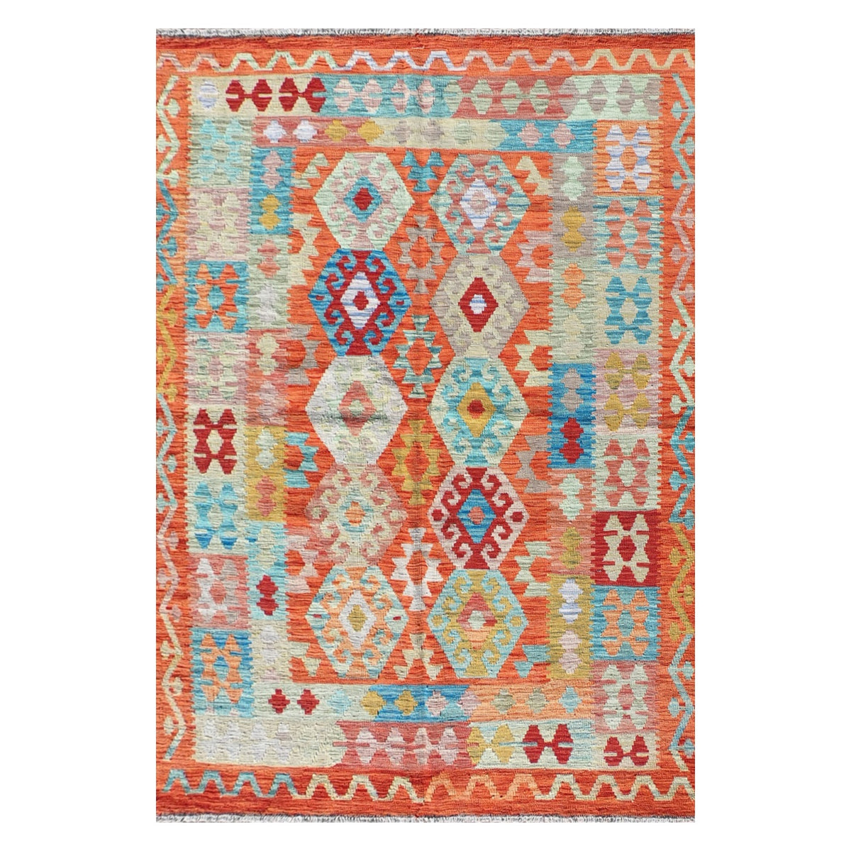 Alfombra lana, Kelim Kashkuli 2.00 x 1.50 mts. 207