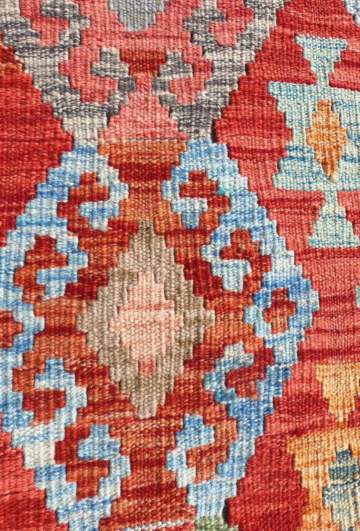 Alfombra Lana, Kelim Kashkuli 1.80 x 1.20 mts. 0208