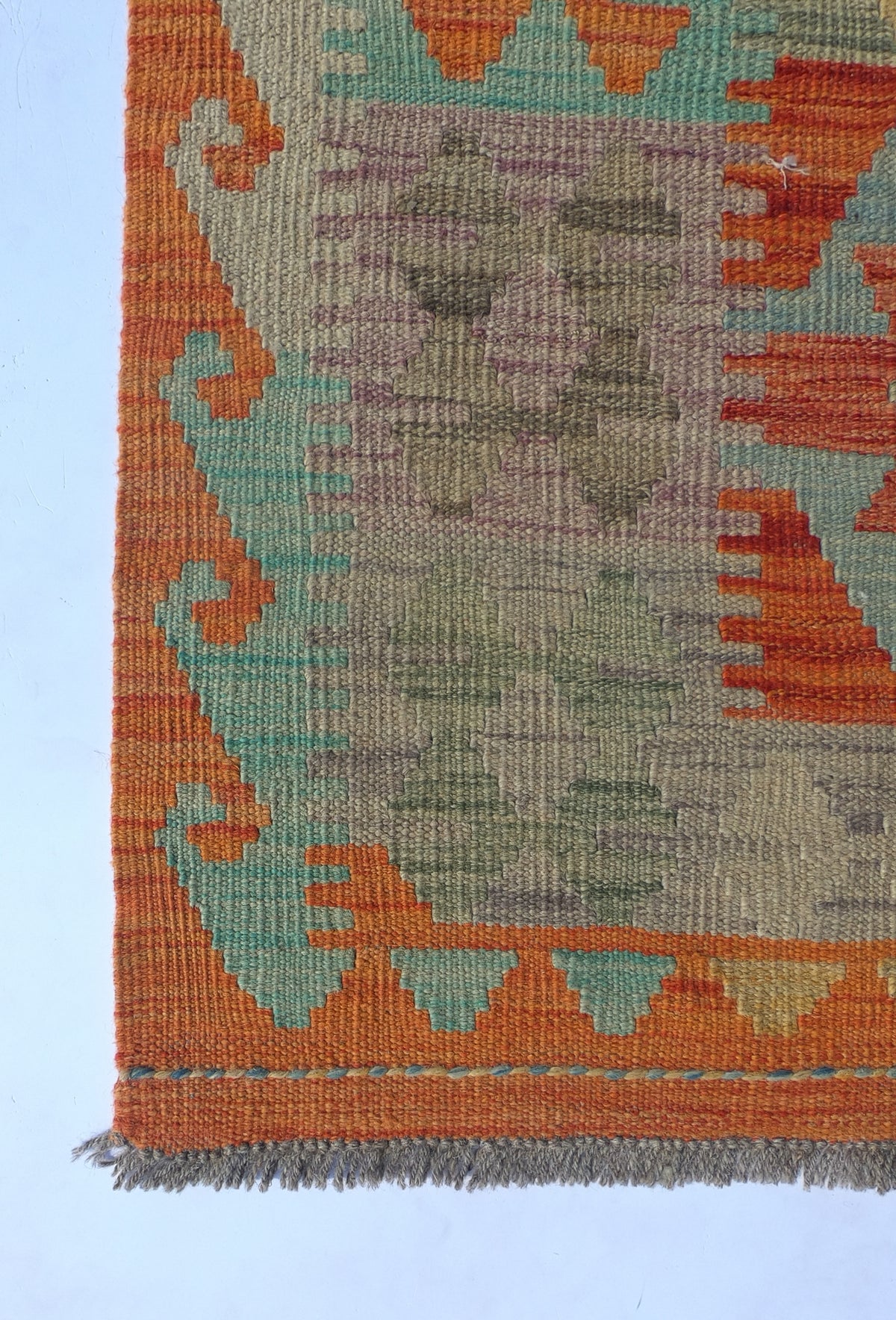 Alfombra Lana, Kelim Kashkuli 1.80 x 1.20 mts. 0217