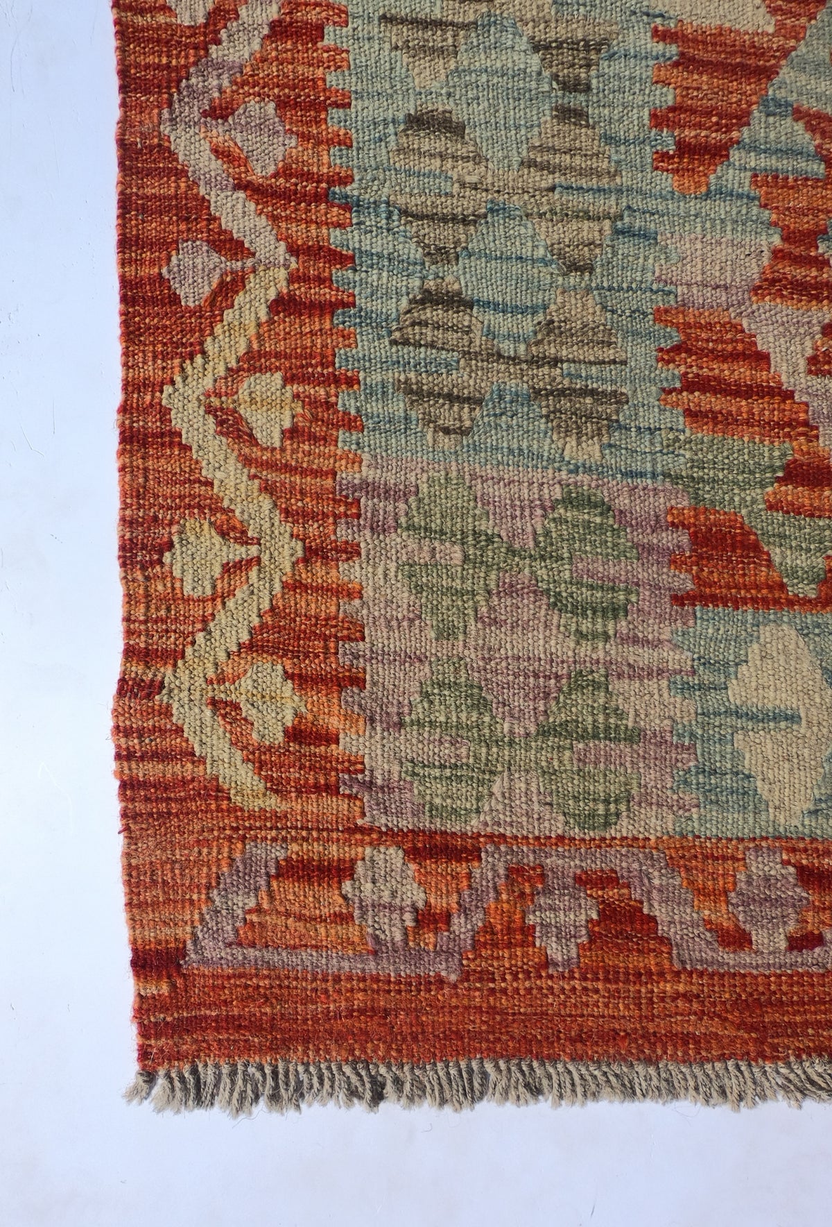 Alfombra Lana, Kelim Kashkuli 1.80 x 1.20 mts. 0222