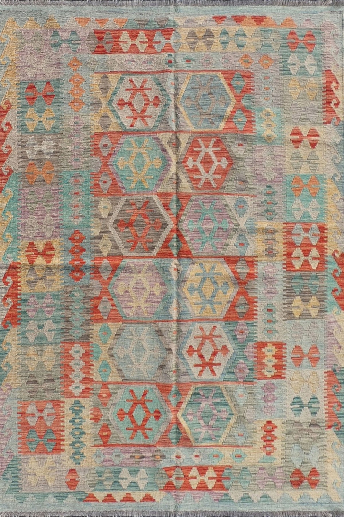 Alfombra lana, Kelim Kashkuli 2.00 x 1.50 mts. 225