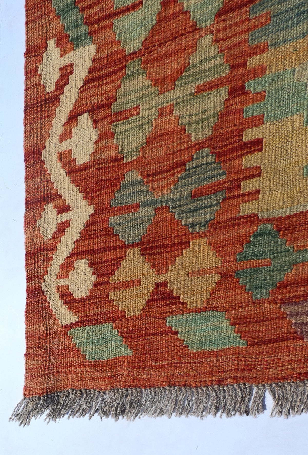 Alfombra Lana, Kelim Kashkuli 1.80 x 1.20 mts. 0239