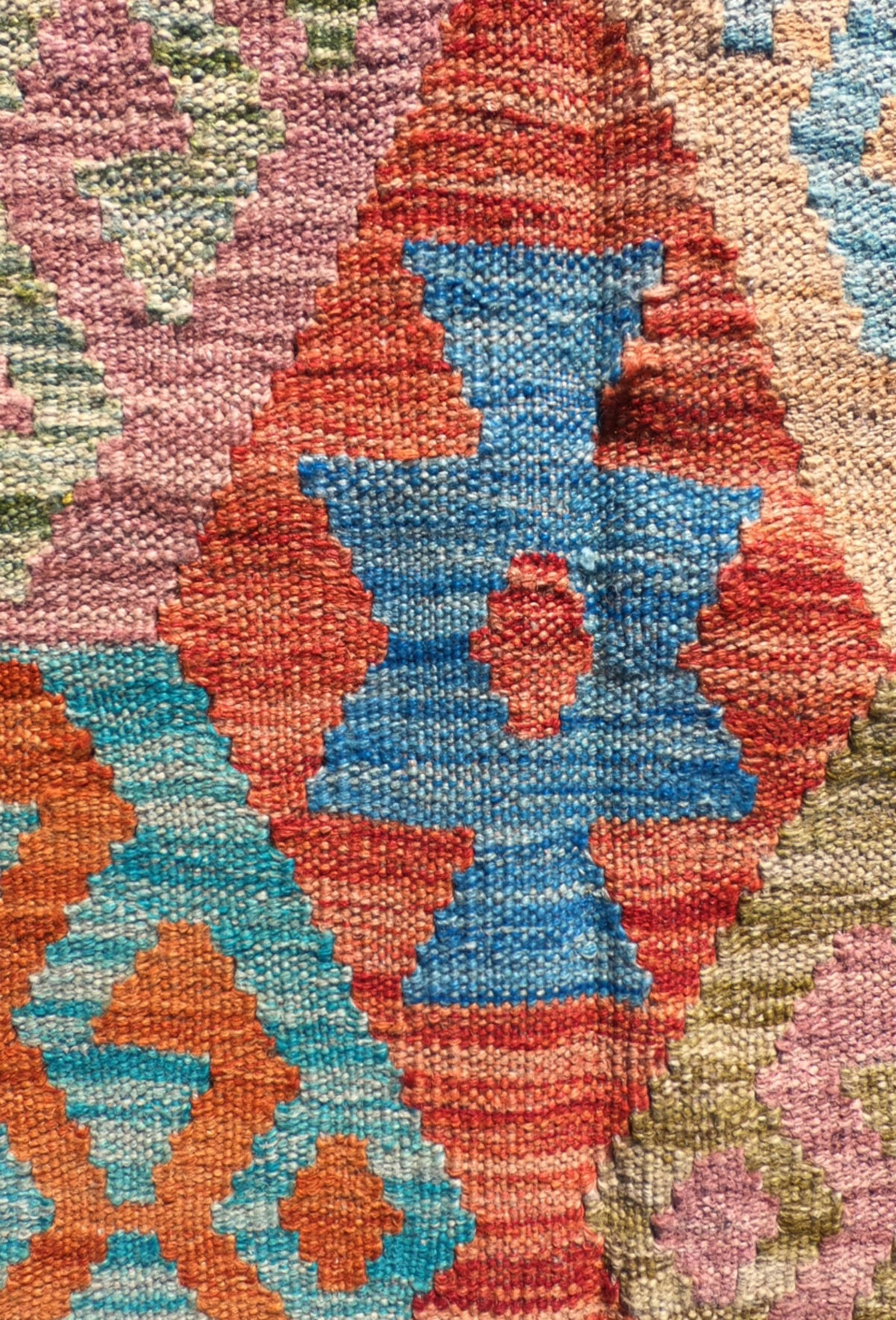 Alfombra lana, Kelim Kashkuli 2.00 x 1.50 mts. 244