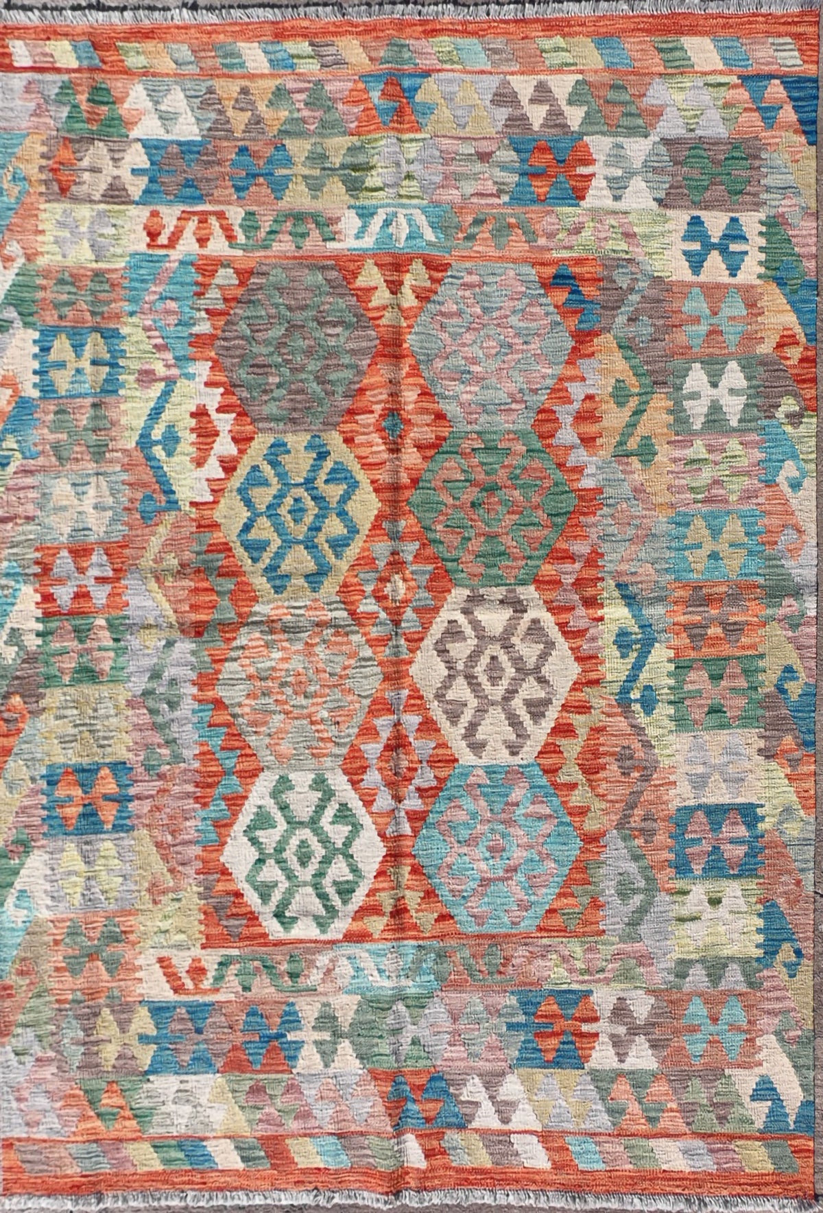 Alfombra lana, Kelim Kashkuli 2.00 x 1.50 mts. 252