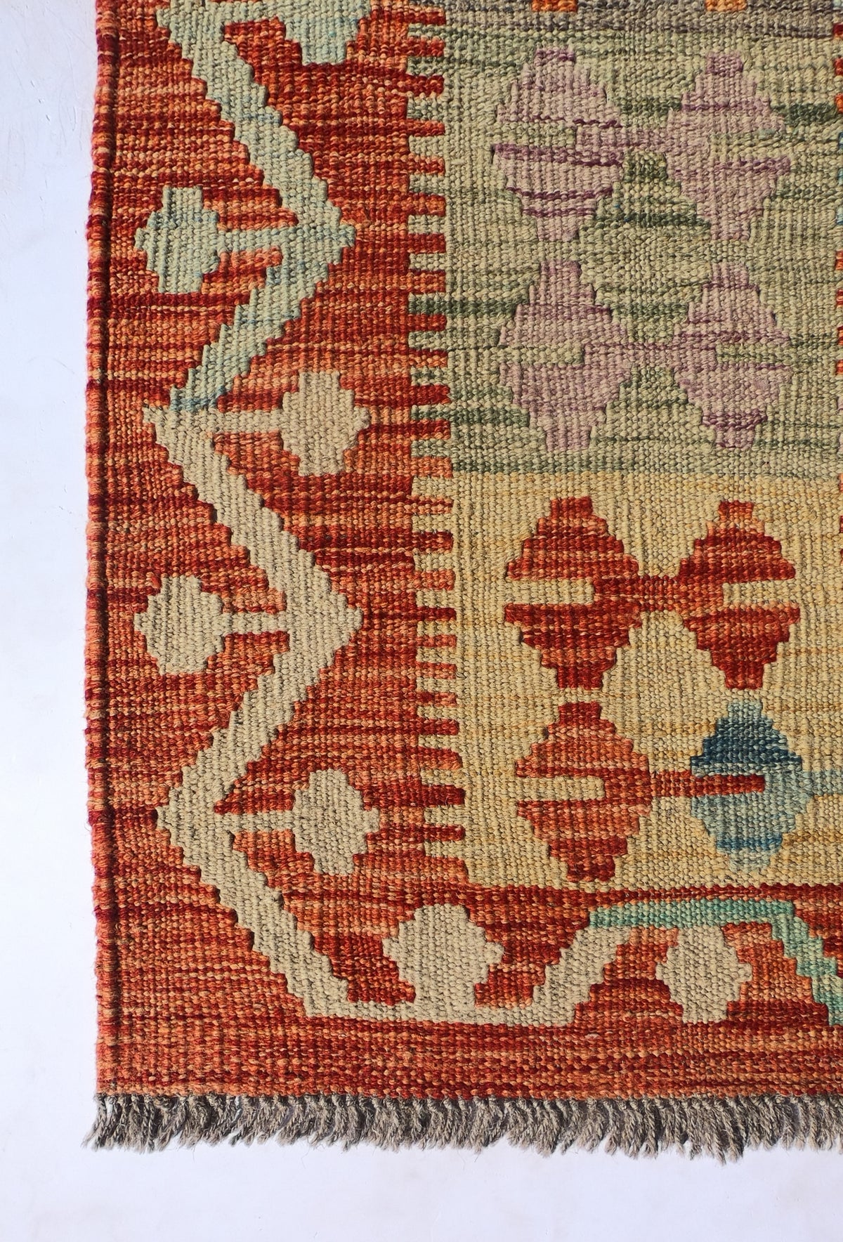 Alfombra Lana, Kelim Kashkuli 1.80 x 1.20 mts. 0260