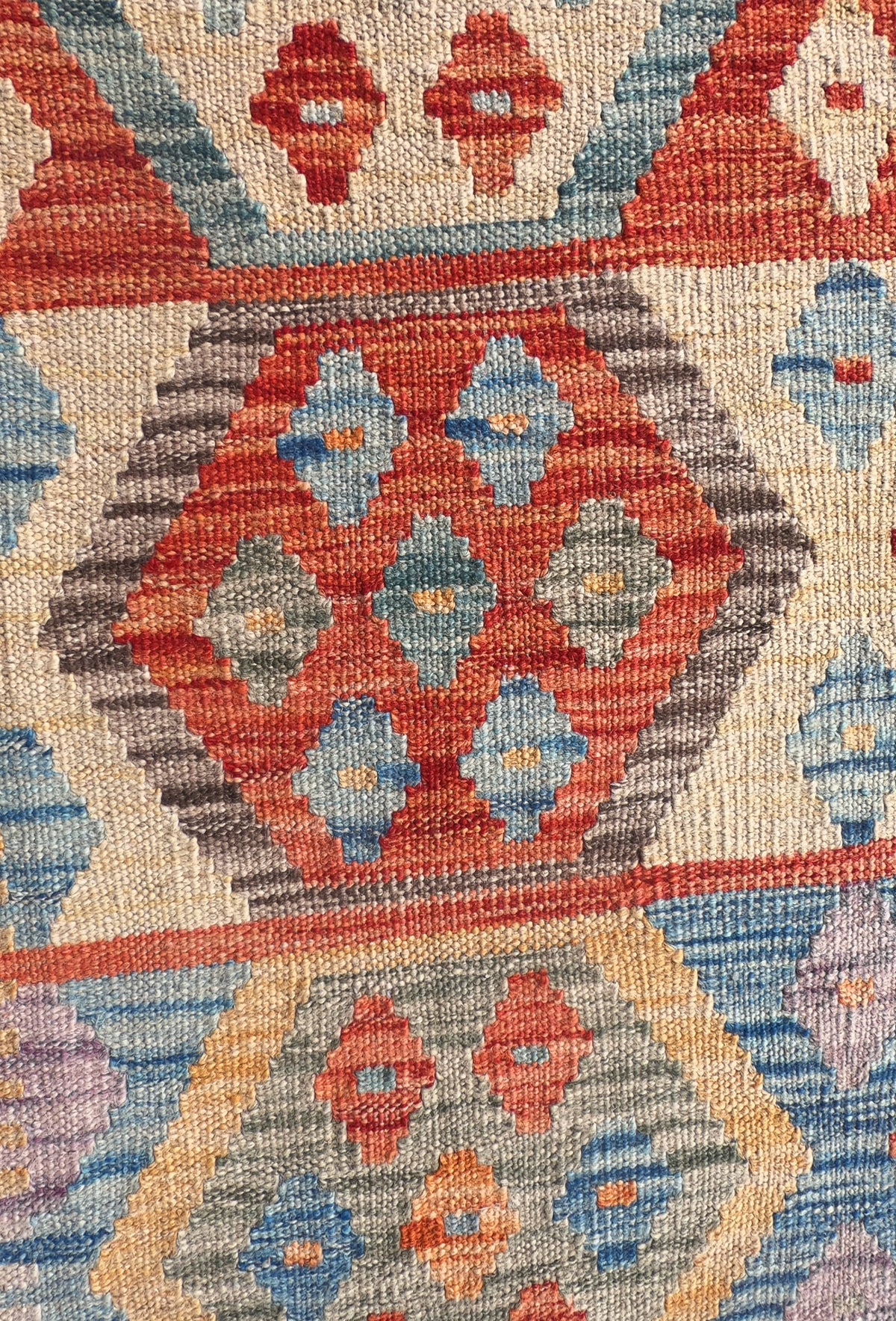 Alfombra Lana, Kelim Kashkuli 1.80 x 1.20 mts. 0276