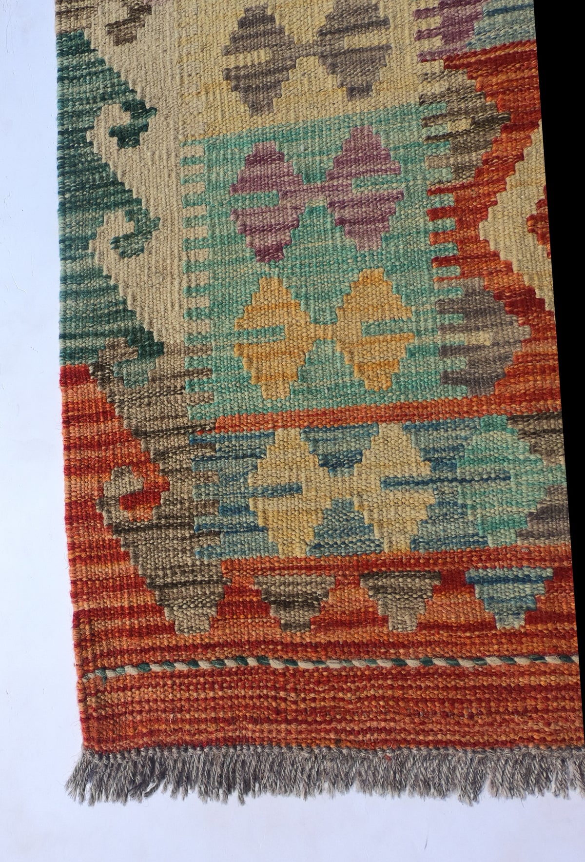 Alfombra Lana, Kelim Kashkuli 1.80 x 1.20 mts. 0276