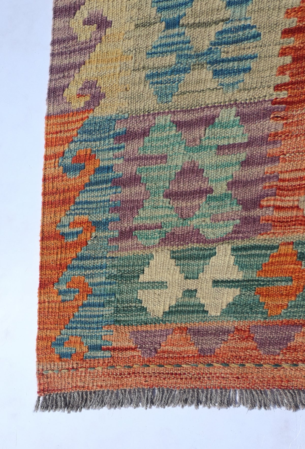 Alfombra Lana, Kelim Kashkuli 1.80 x 1.20 mts. 0139