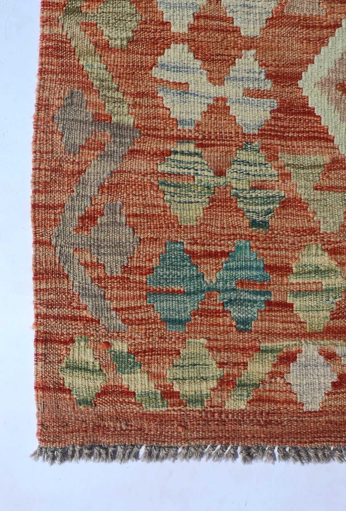 Alfombra Lana, Kelim Kashkuli 1.80 x 1.20 mts. 0038