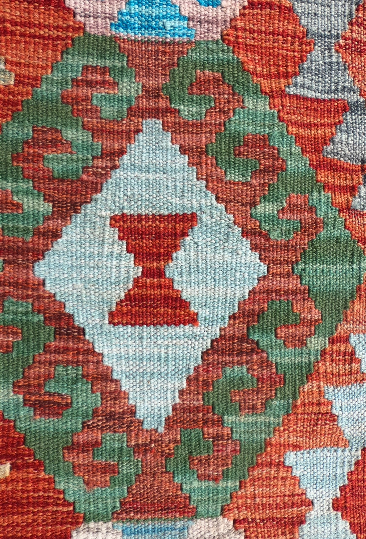 Alfombra Lana, Kelim Kashkuli 2.10 x 1.50 mts. 0039
