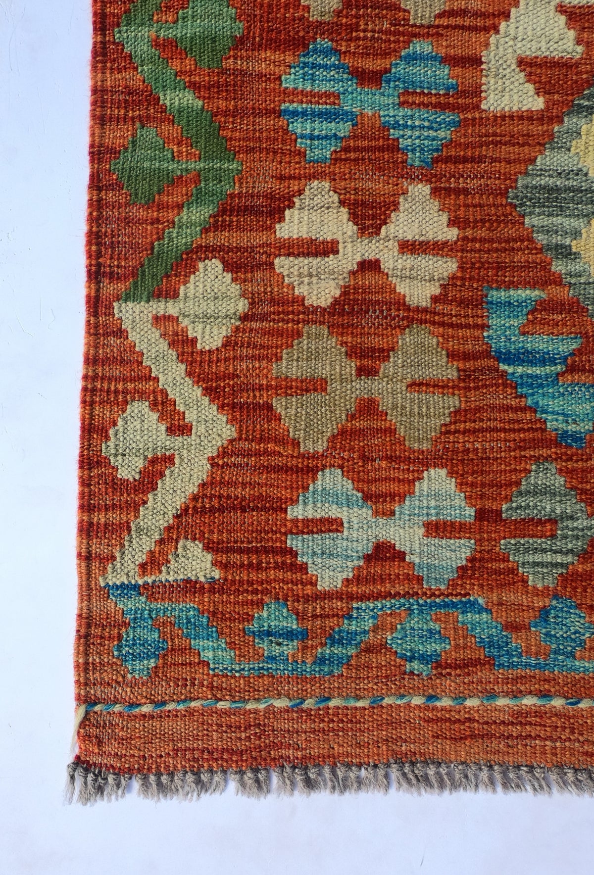 Alfombra Lana, Kelim Kashkuli 2.10 x 1.50 mts. 0039