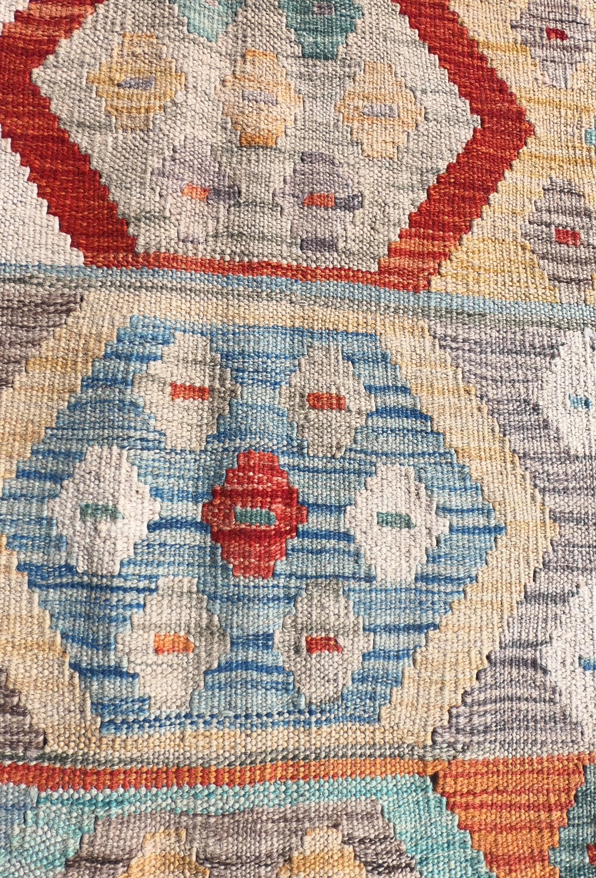 Alfombra Lana, Kelim Kashkuli 1.80 x 1.20 mts. 0045