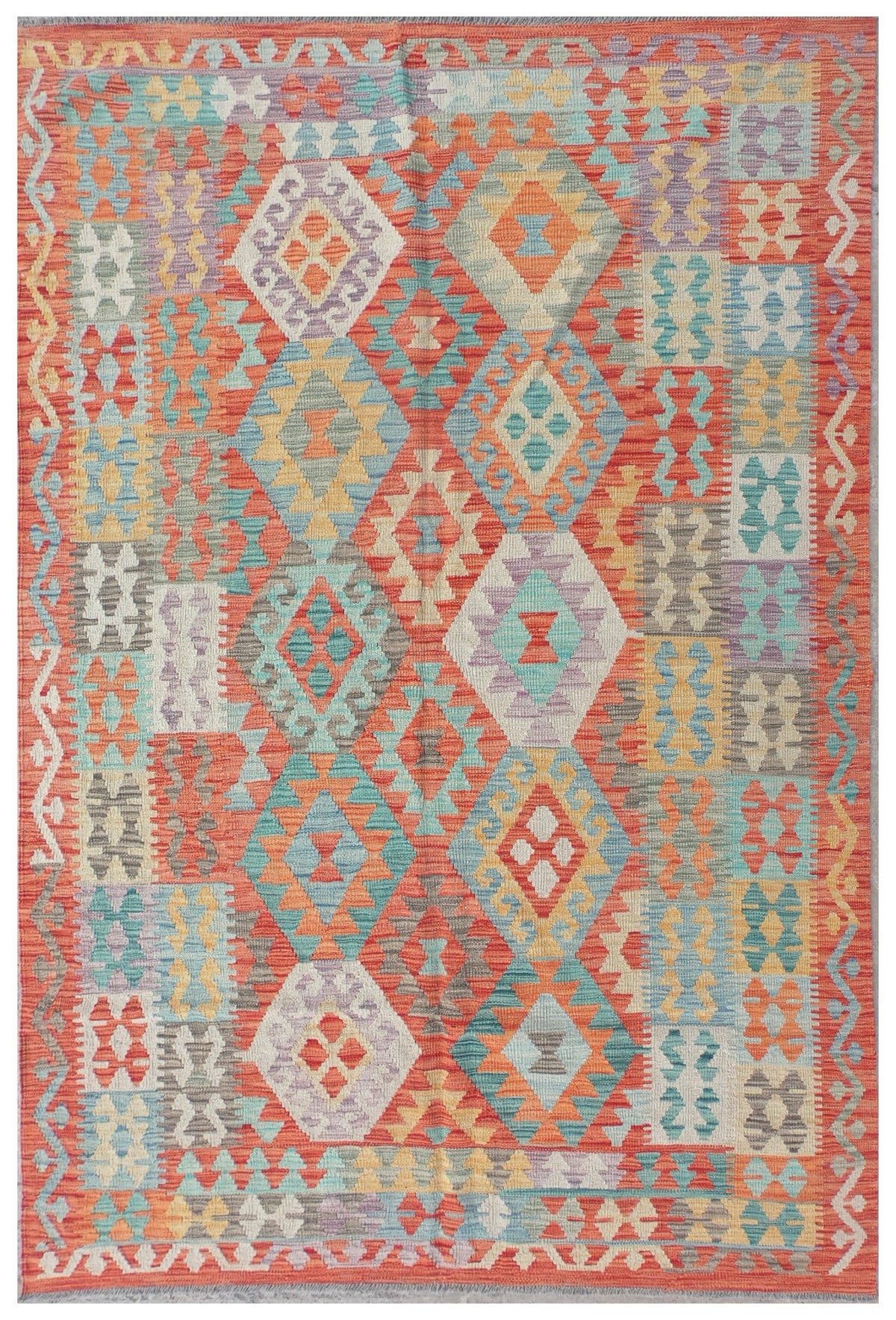 Alfombra Lana, Kelim Kashkuli 2.40 x 1.70 mts. 0002