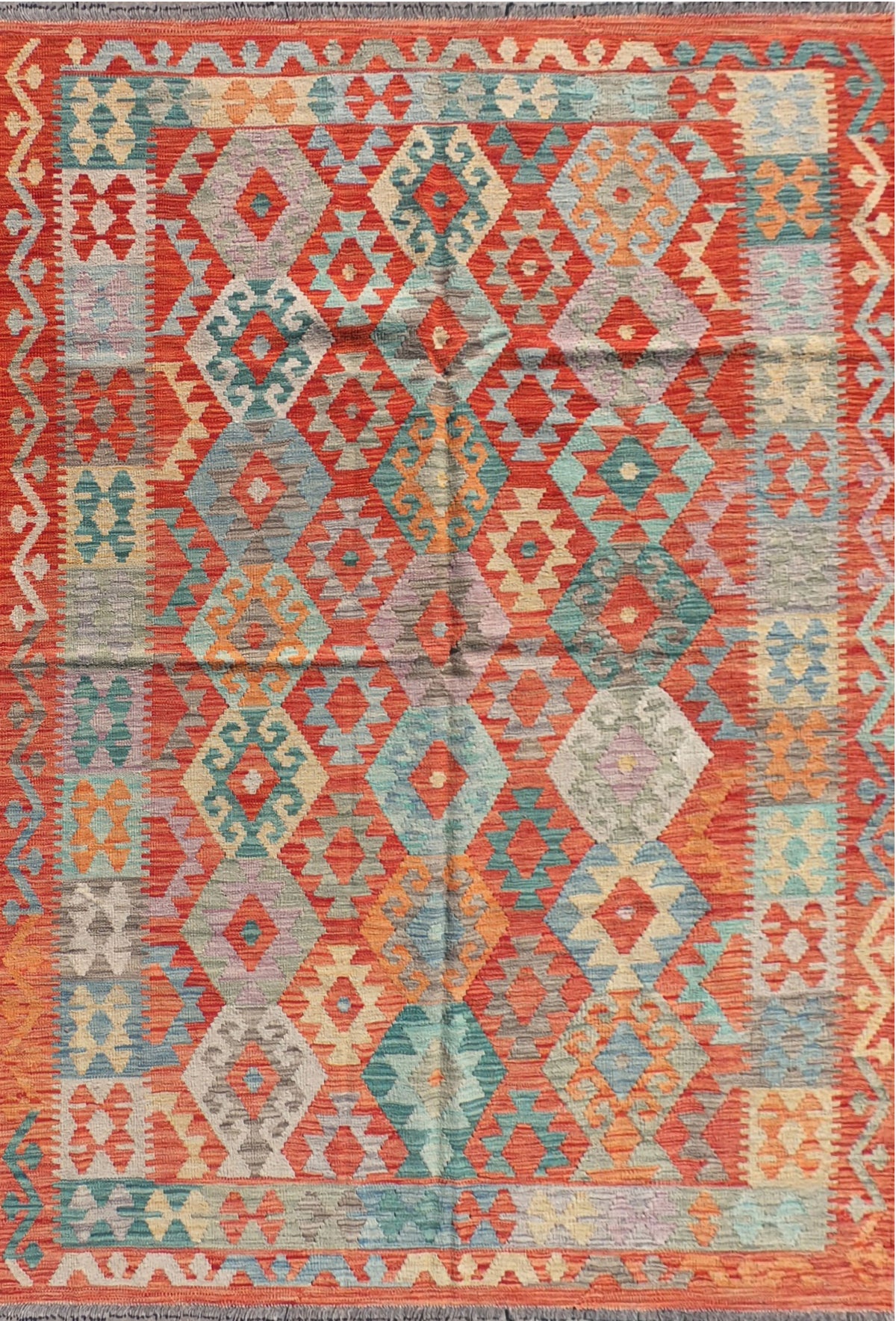 Alfombra lana, Kelim Kashkuli 2.40 x 1.70 mts. 047