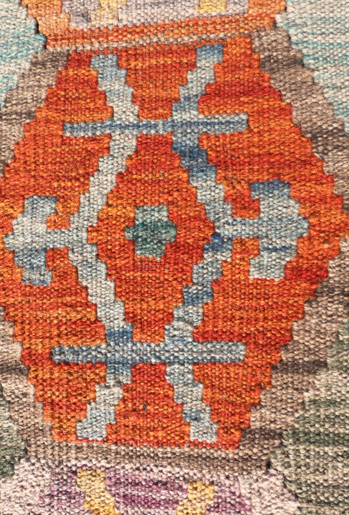 Alfombra lana, Kelim Kashkuli 2.40 x 1.70 mts. 050