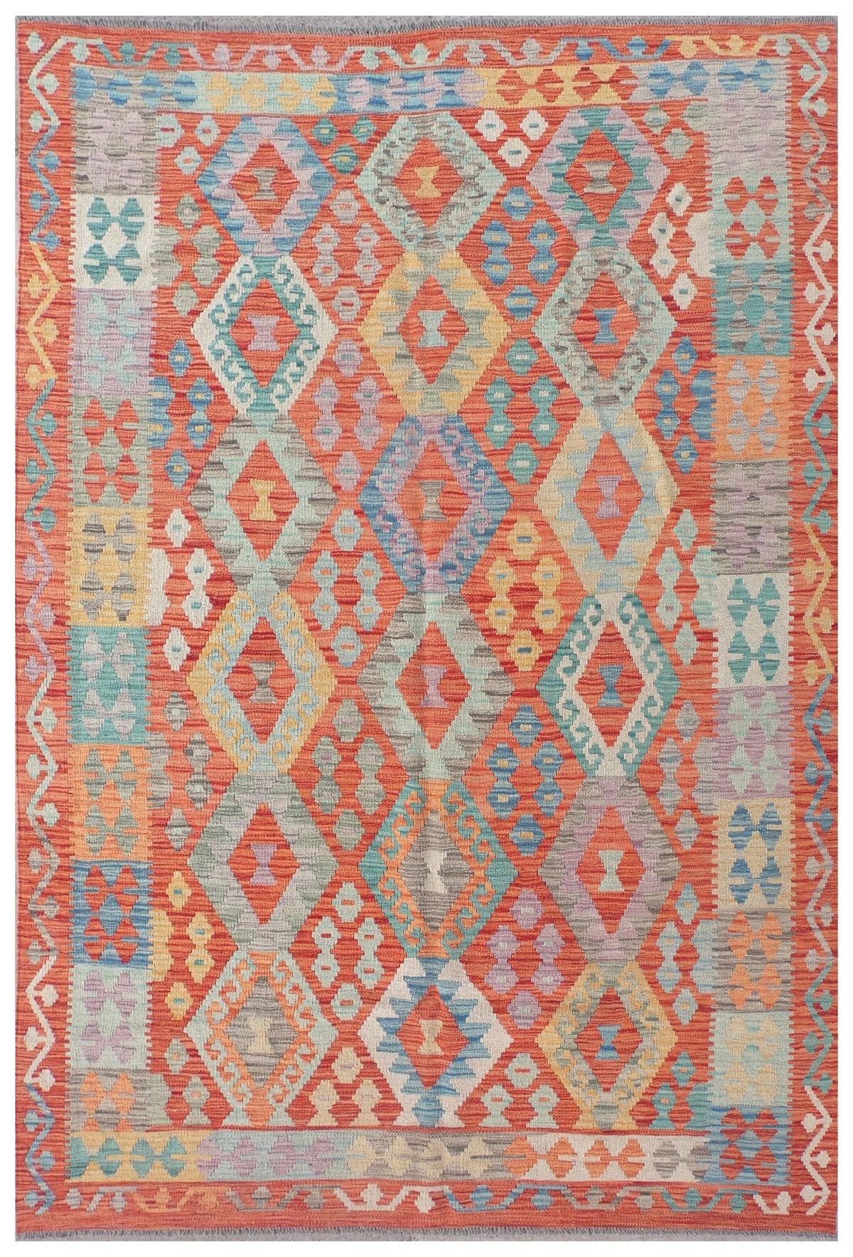 Alfombra Lana, Kelim Kashkuli 2.40 x 1.70 mts. 0059
