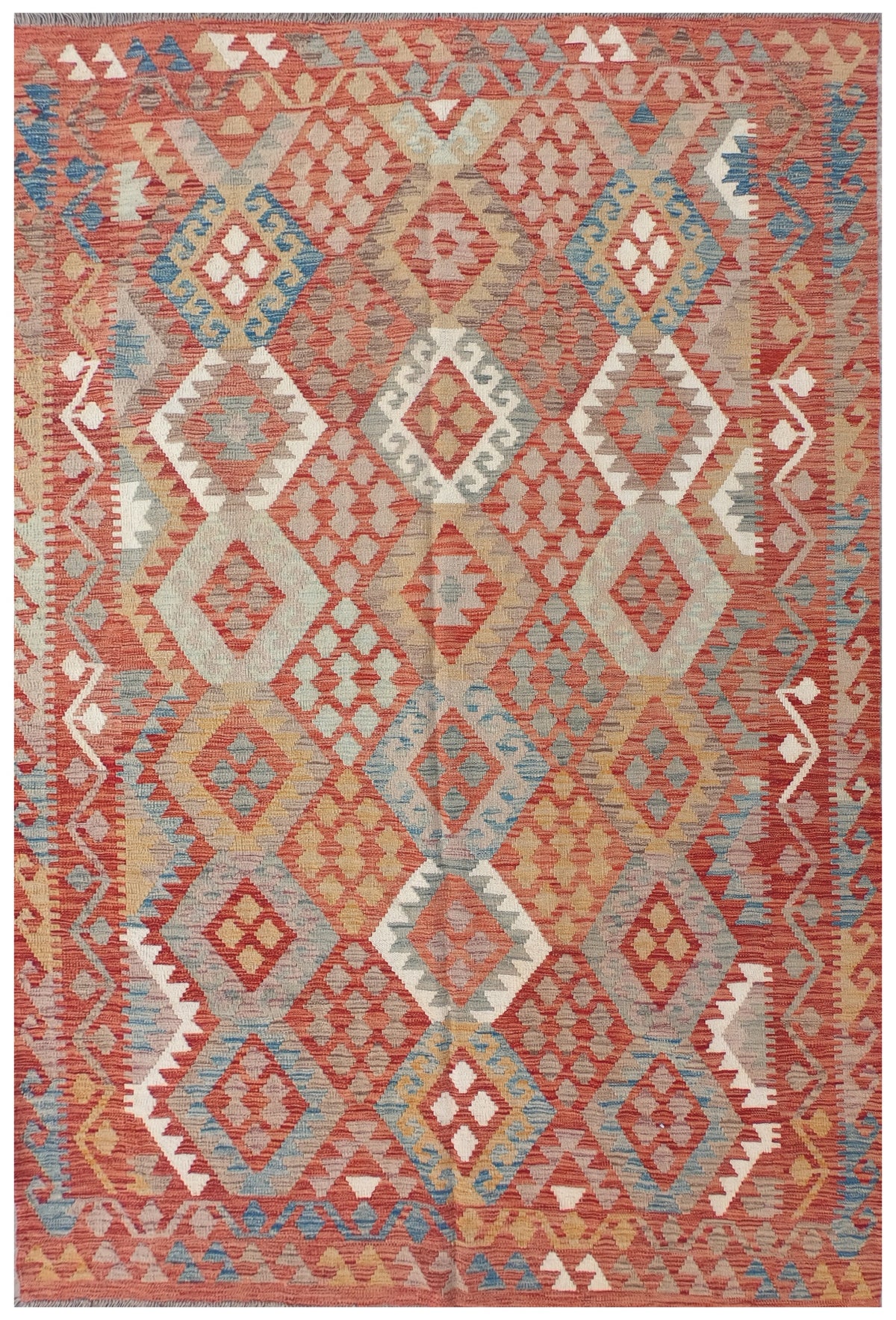 Alfombra Lana, Kelim Kashkuli 2.40 x 1.70 mts. 0065