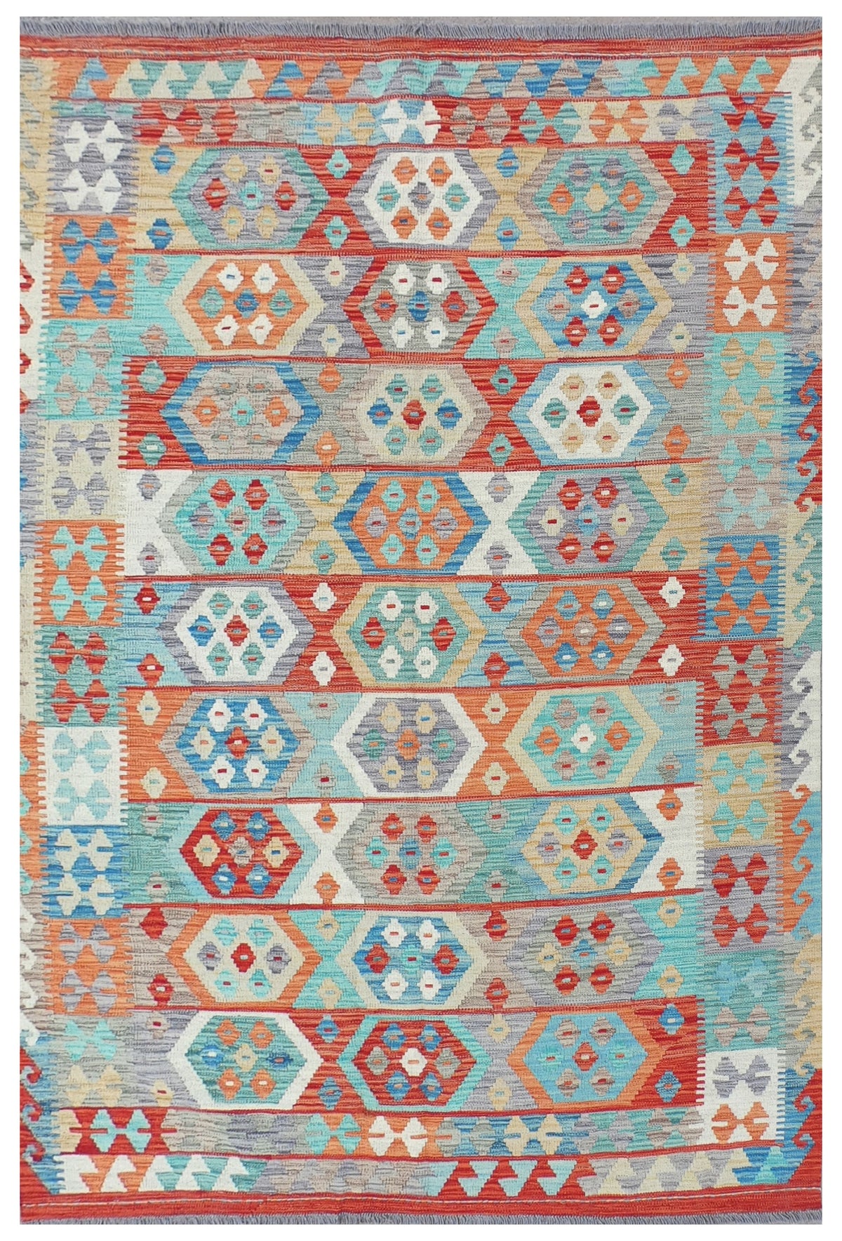 Alfombra Lana, Kelim Kashkuli 2.40 x 1.70 mts. 0073