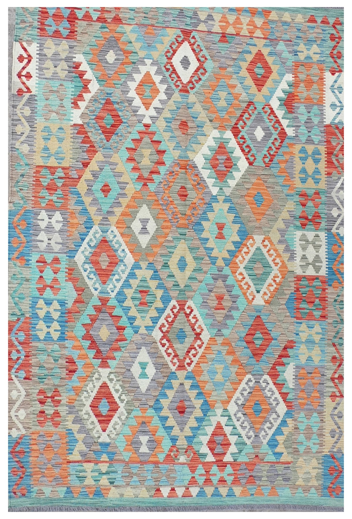 Alfombra Lana, Kelim Kashkuli 2.40 x 1.70 mts. 0074