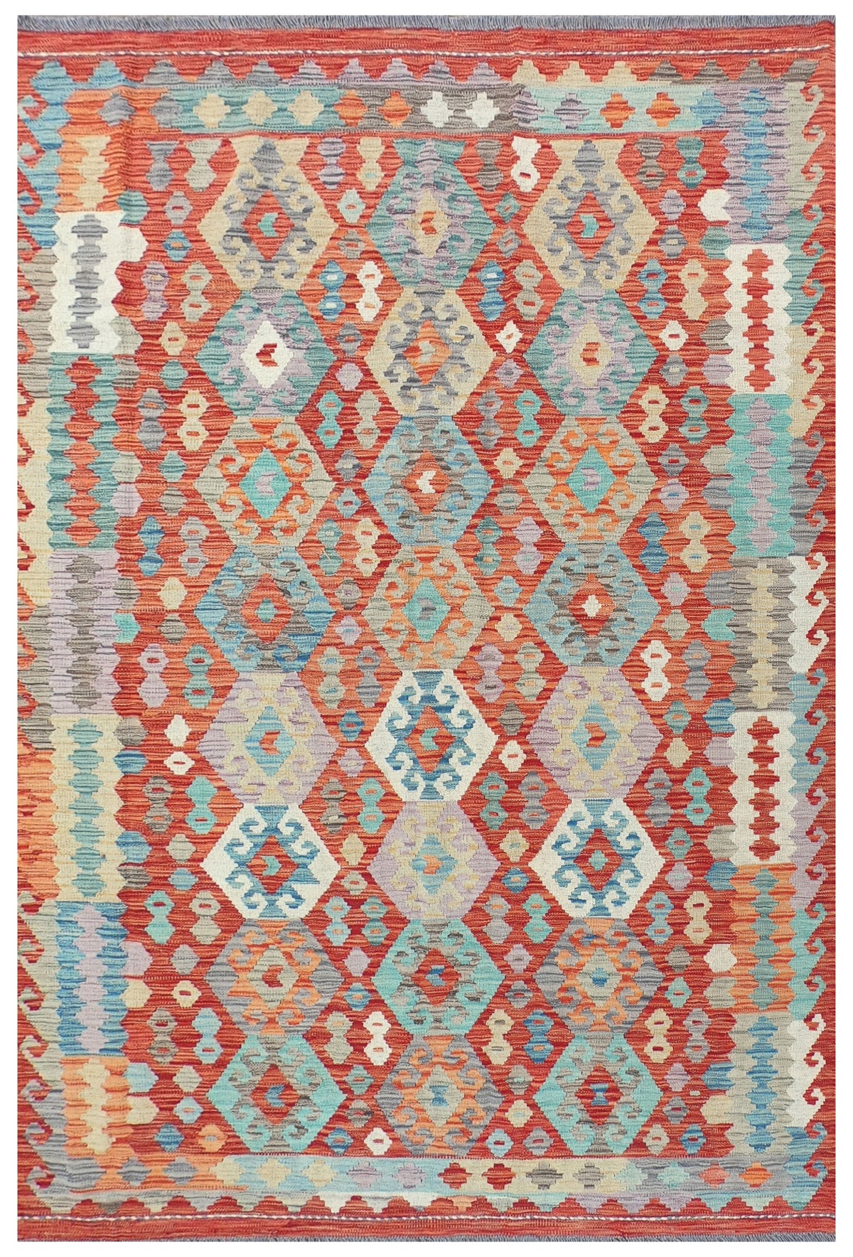 Alfombra Lana, Kelim Kashkuli 2.40 x 1.70 mts. 0078