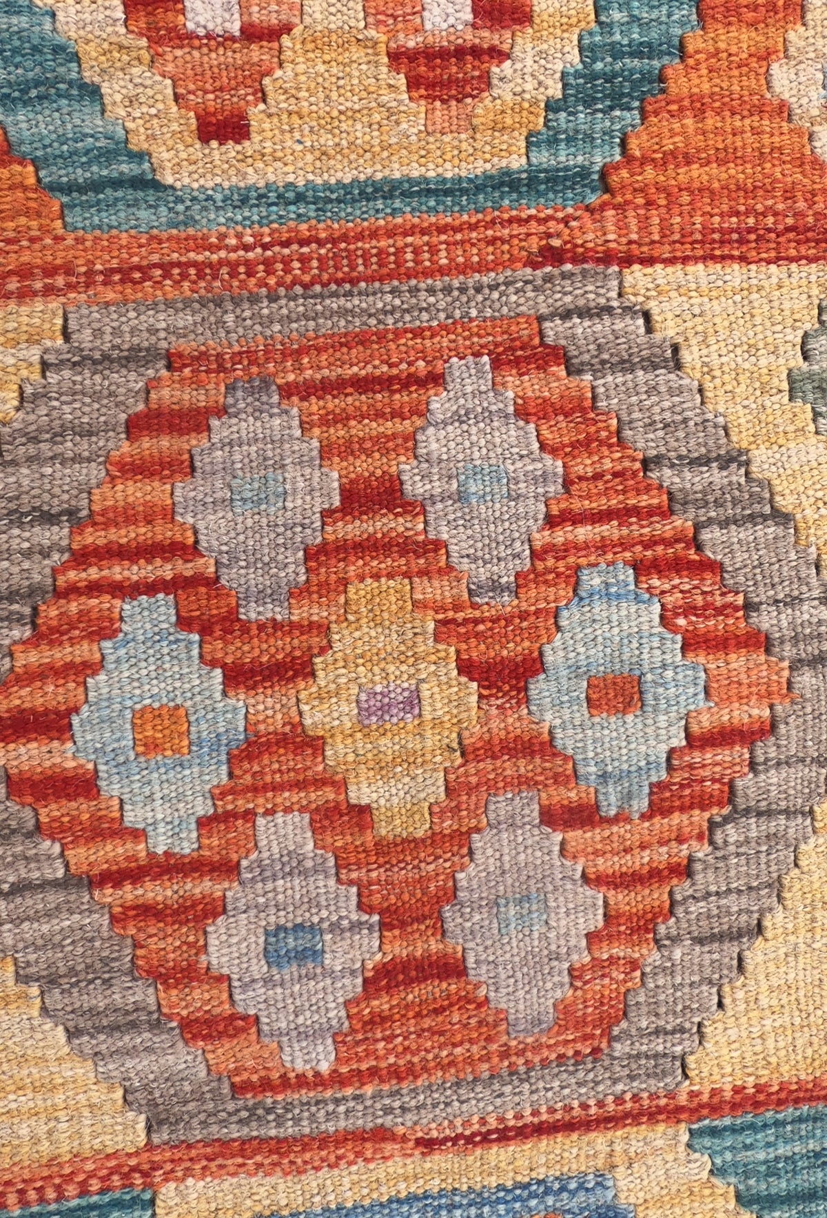 Alfombra Lana, Kelim Kashkuli 2.40 x 1.70 mts. 0092