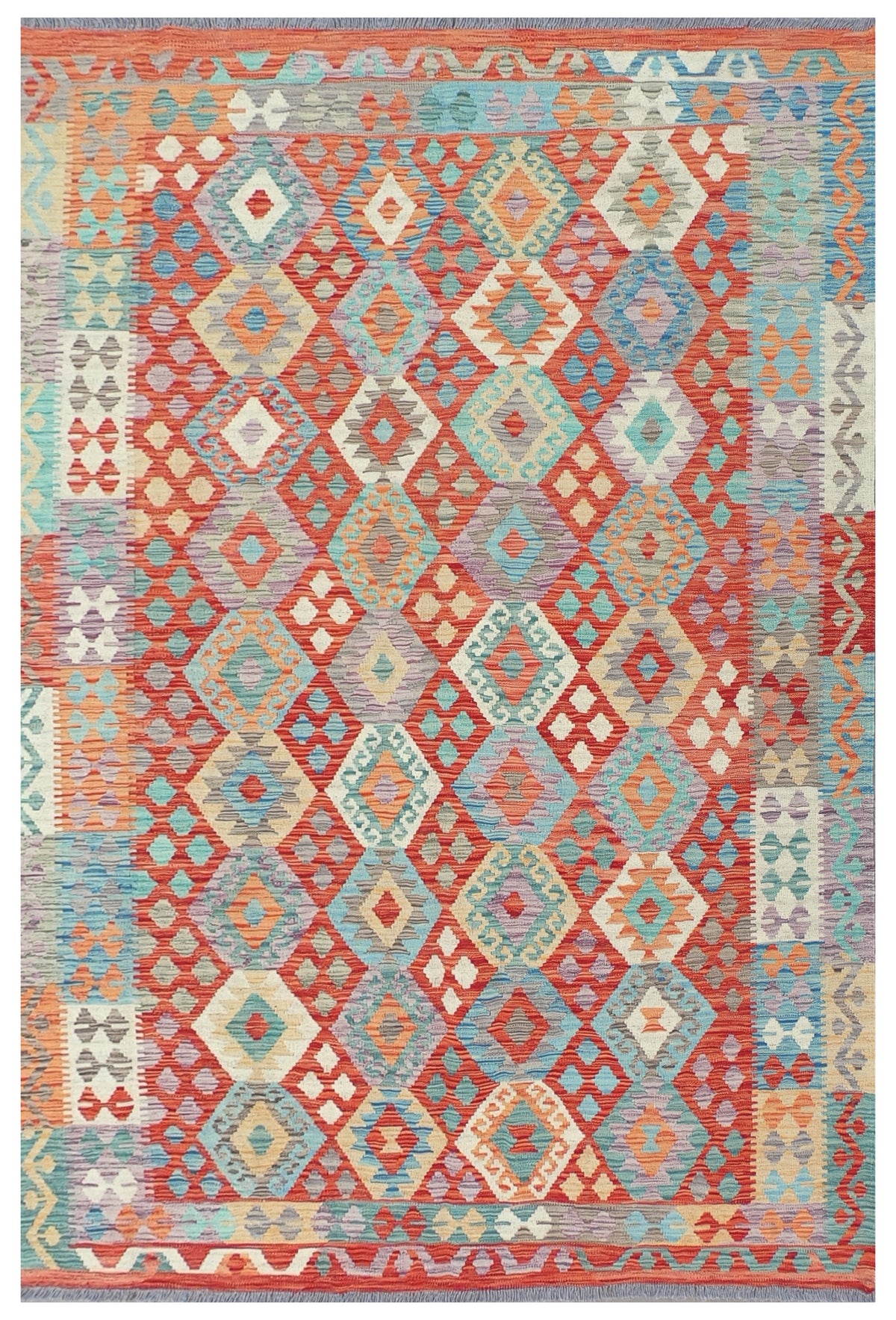 Alfombra Lana, Kelim Kashkuli 2.40 x 1.70 mts. 0100