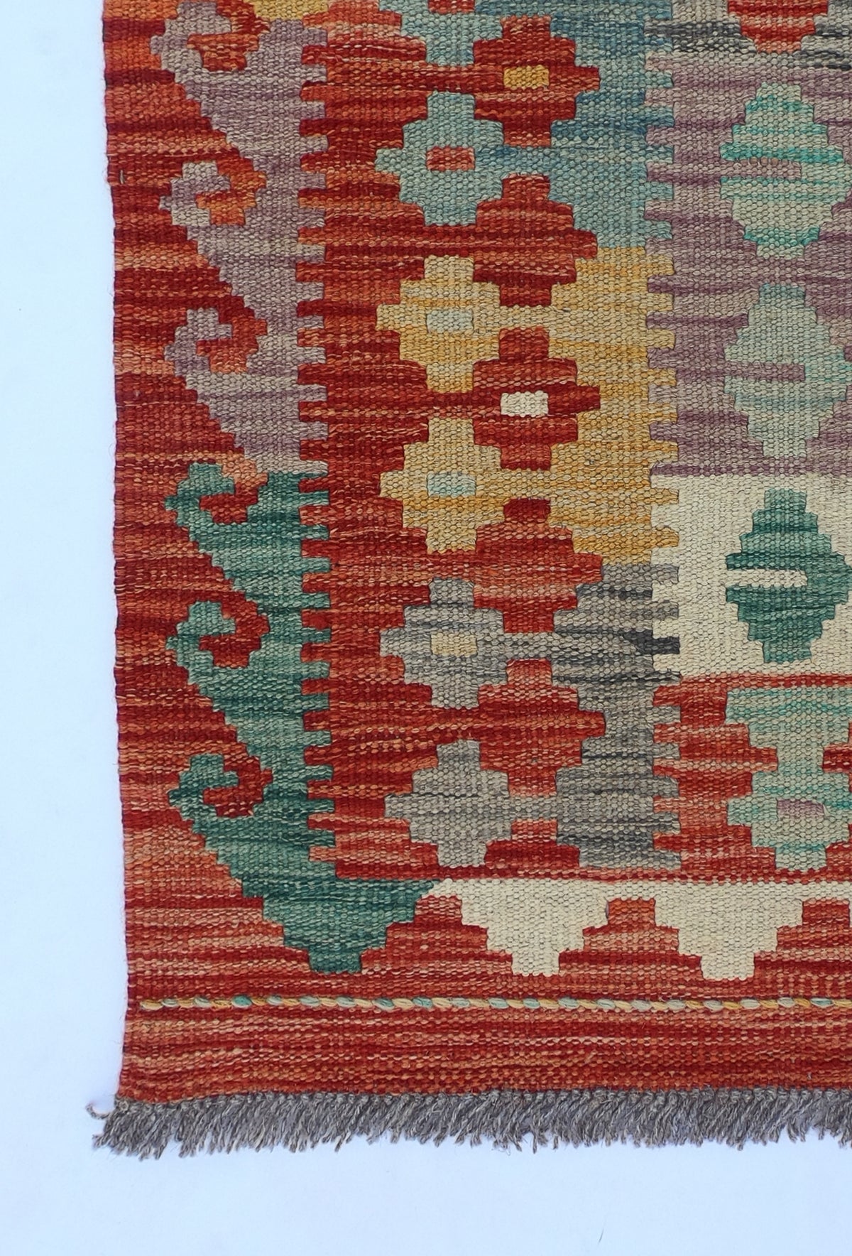 Alfombra Lana, Kelim Kashkuli 2.40 x 1.80 mts. 0103