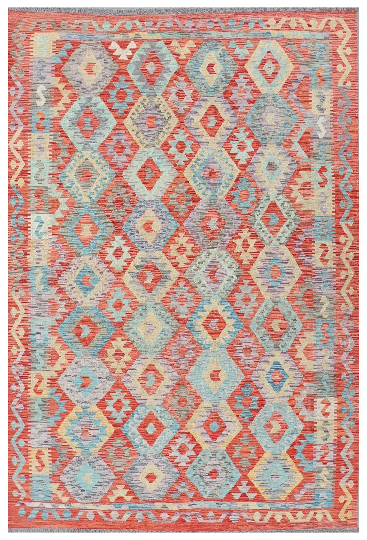 Alfombra Lana, Kelim Kashkuli 2.40 x 1.70 mts. 0109