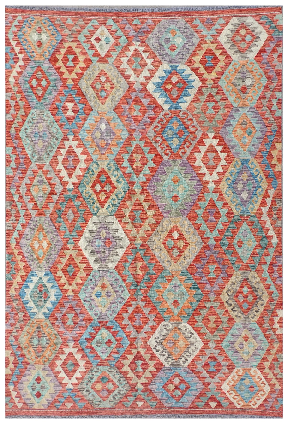 Alfombra Lana, Kelim Kashkuli 2.40 x 1.70 mts. 0110