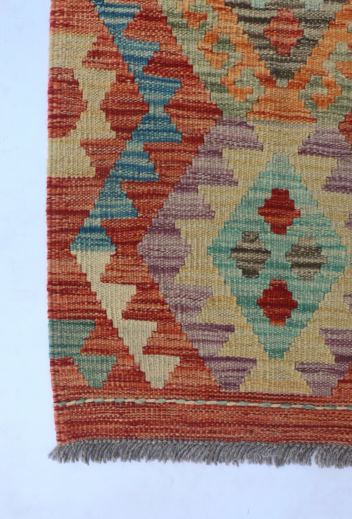 Alfombra Lana, Kelim Kashkuli 2.40 x 1.70 mts. 0110