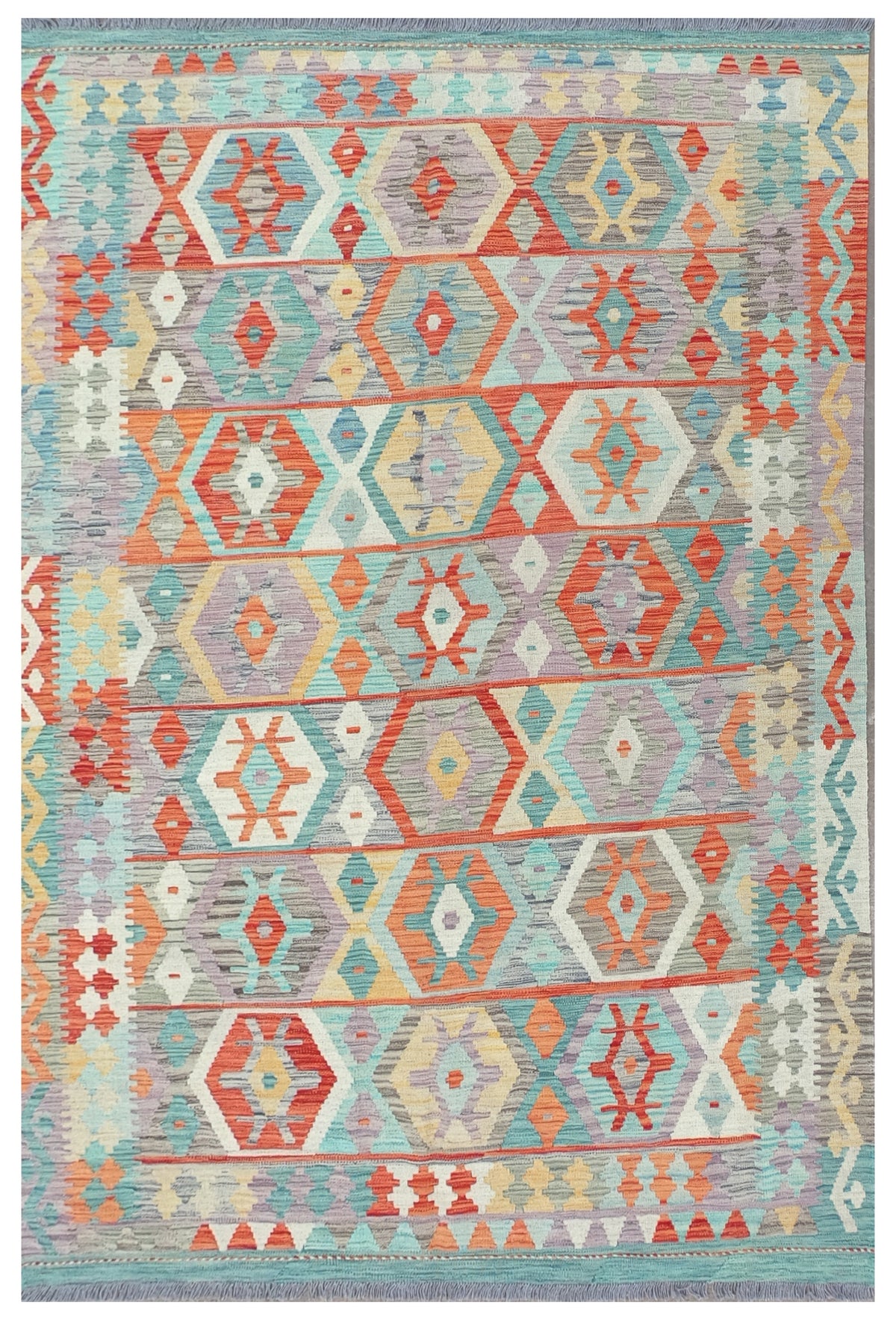 Alfombra Lana, Kelim Kashkuli 2.40 x 1.70 mts. 0111