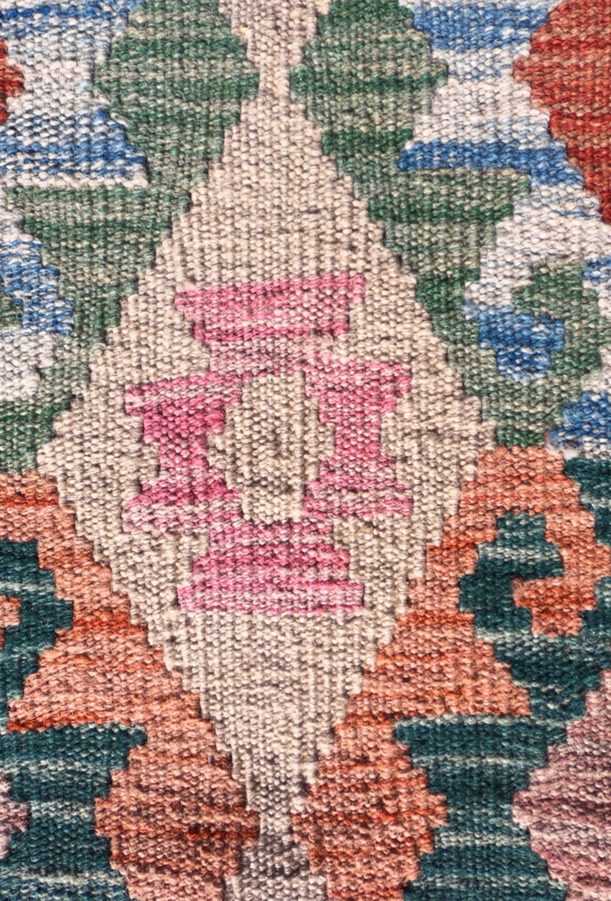 Alfombra lana, Kelim Kashkuli 2.50 x 0.70 mts. 018
