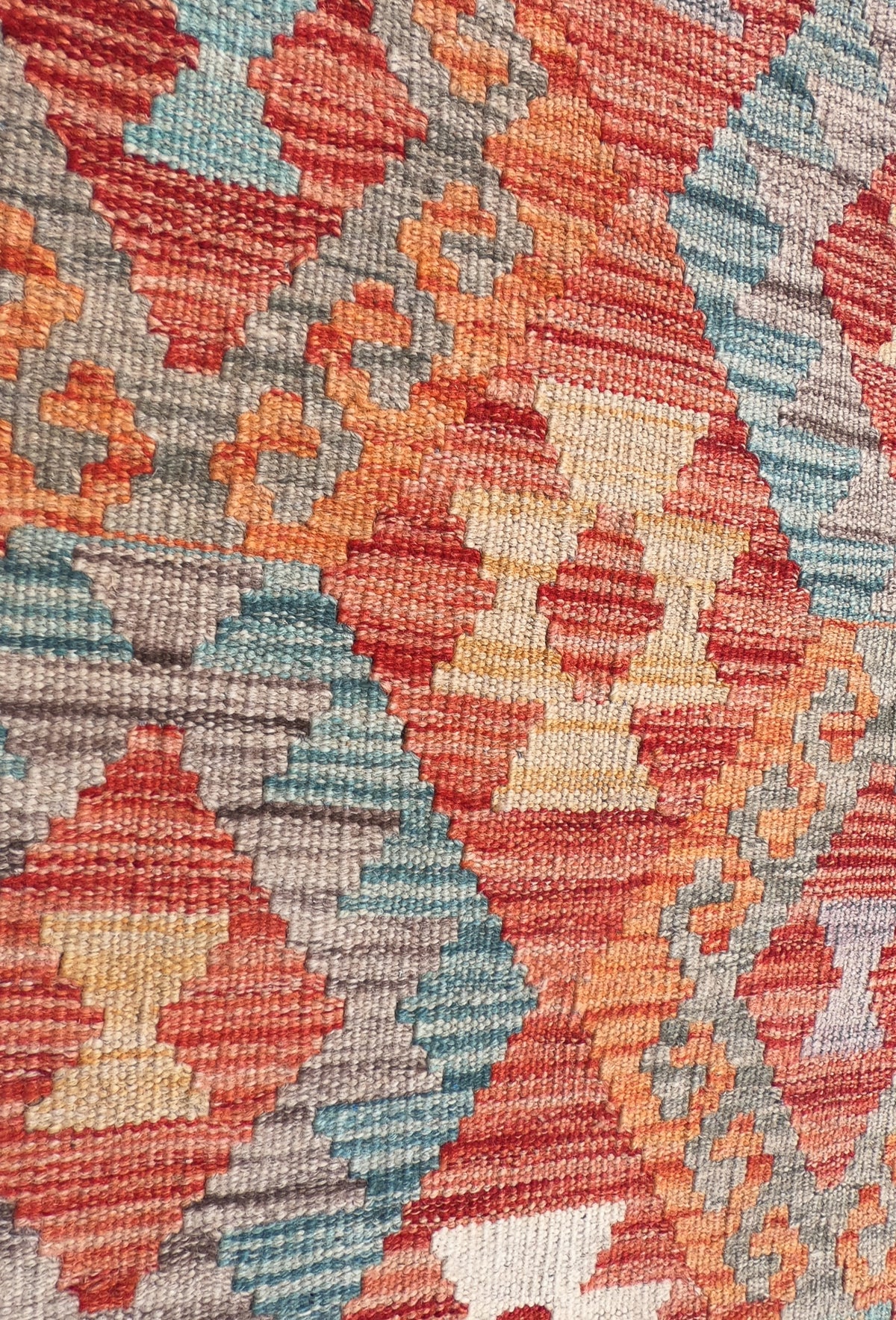 Alfombra Lana, Kelim Kashkuli 2.50 x 0.70 mts. 0018