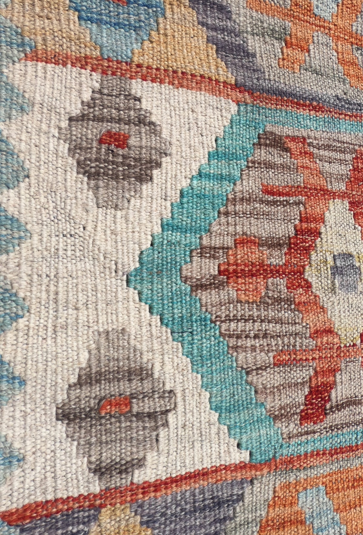 Alfombra Lana, Kelim Kashkuli 2.50 x 0.70 mts. 0020