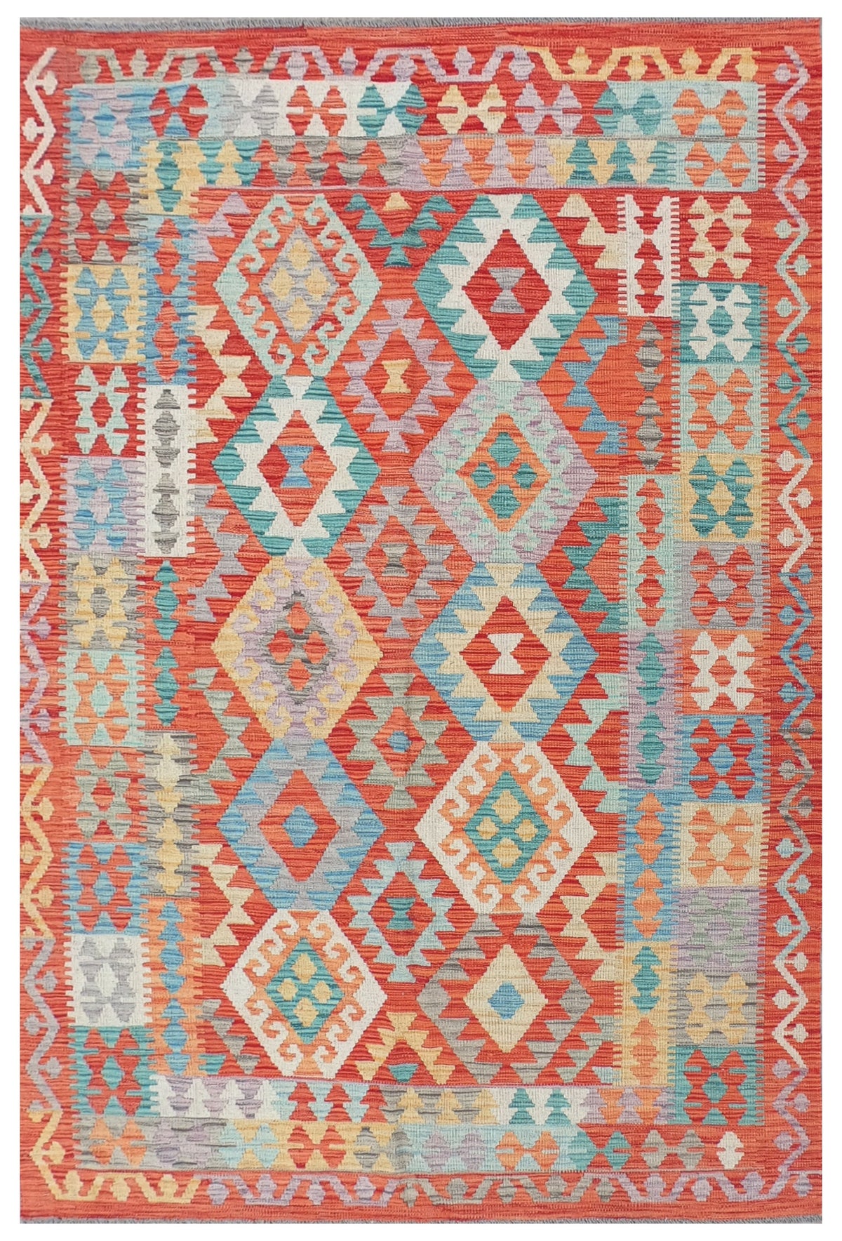 Alfombra Lana, Kelim Kashkuli 2.40 x 1.70 mts. 0004