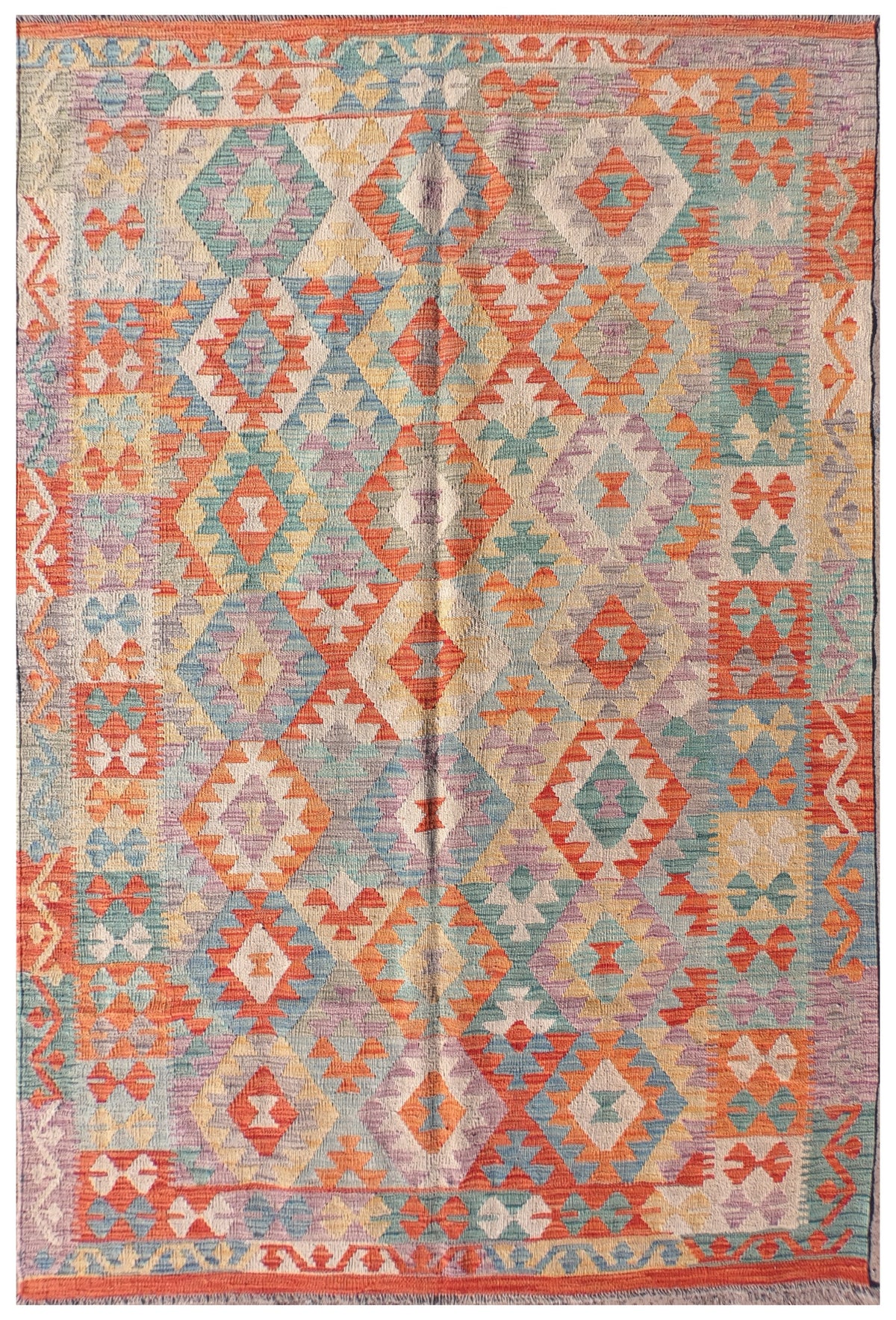 Alfombra Lana, Kelim Kashkuli 2.40 x 1.70 mts. 0005