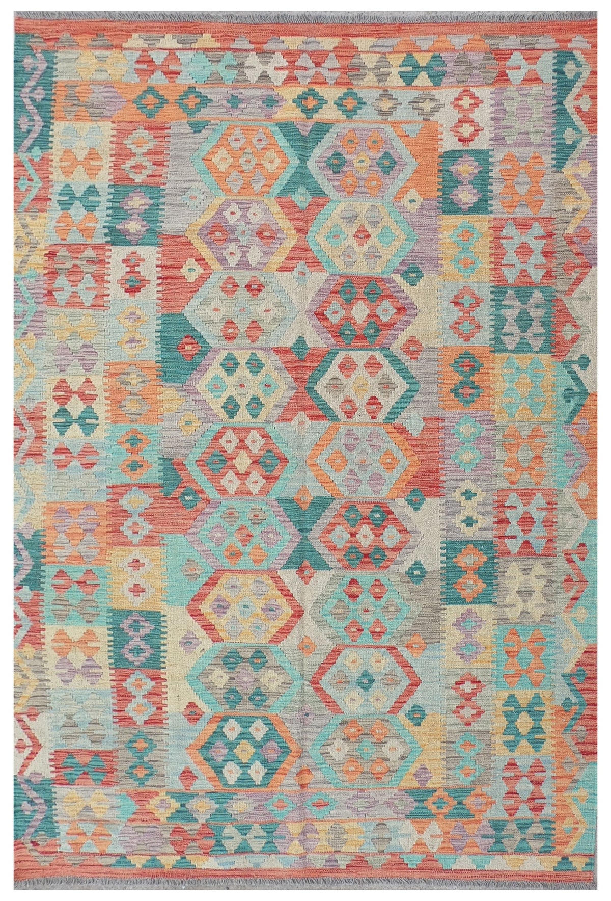 Alfombra Lana, Kelim Kashkuli 2.40 x 1.70 mts. 0066