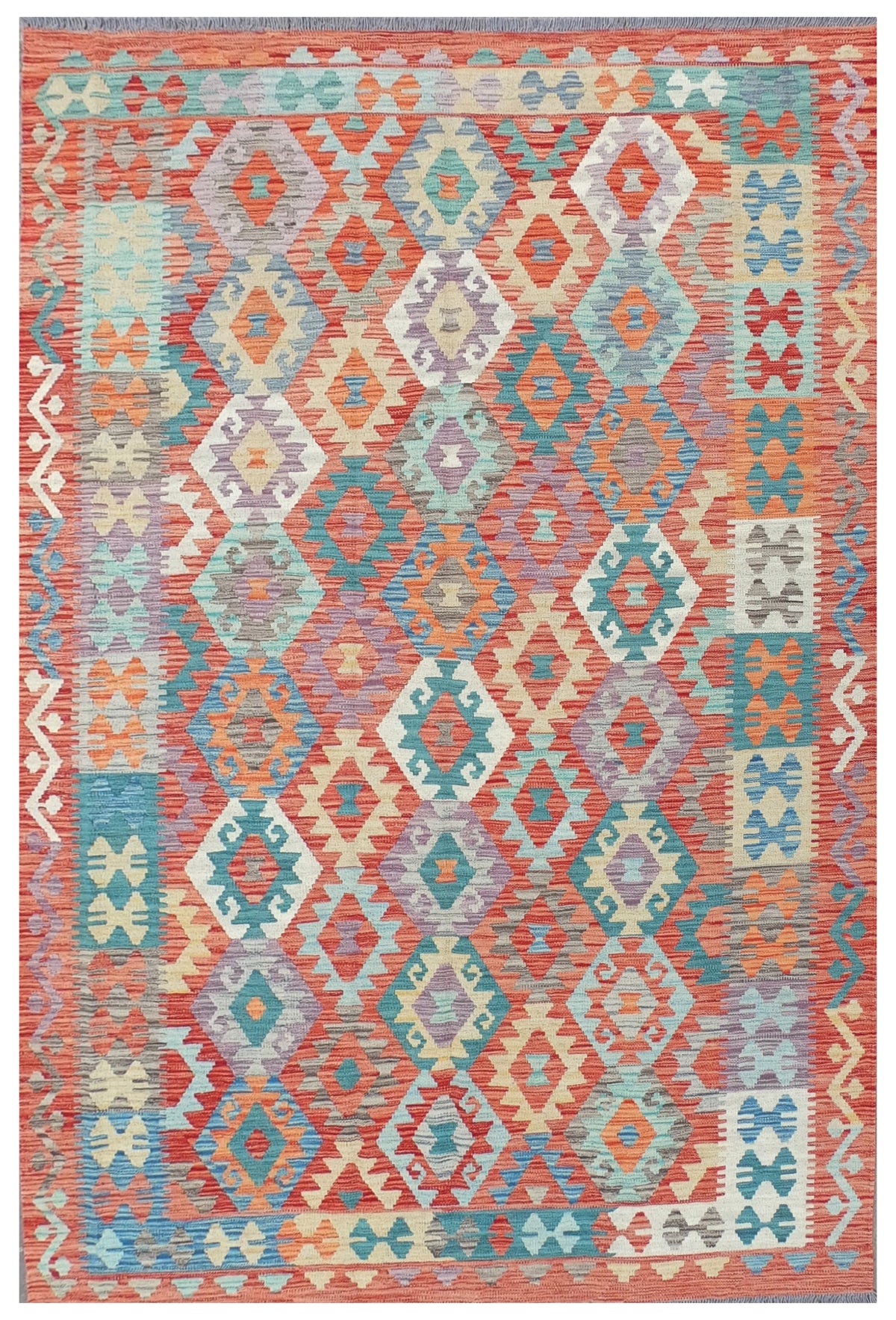Alfombra Lana, Kelim Kashkuli 2.40 x 1.70 mts. 0085