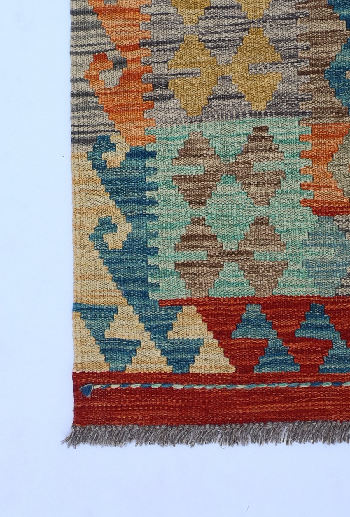 Alfombra Lana, Kelim Kashkuli 2.40 x 1.70 mts. 0086