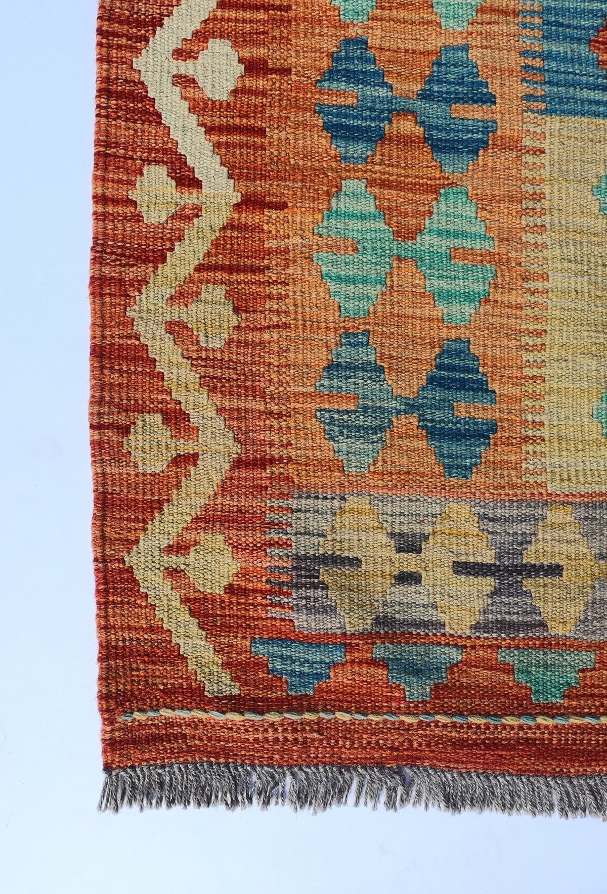 Alfombra Lana, Kelim Kashkuli 2.50 x 1.70 mts. 0090