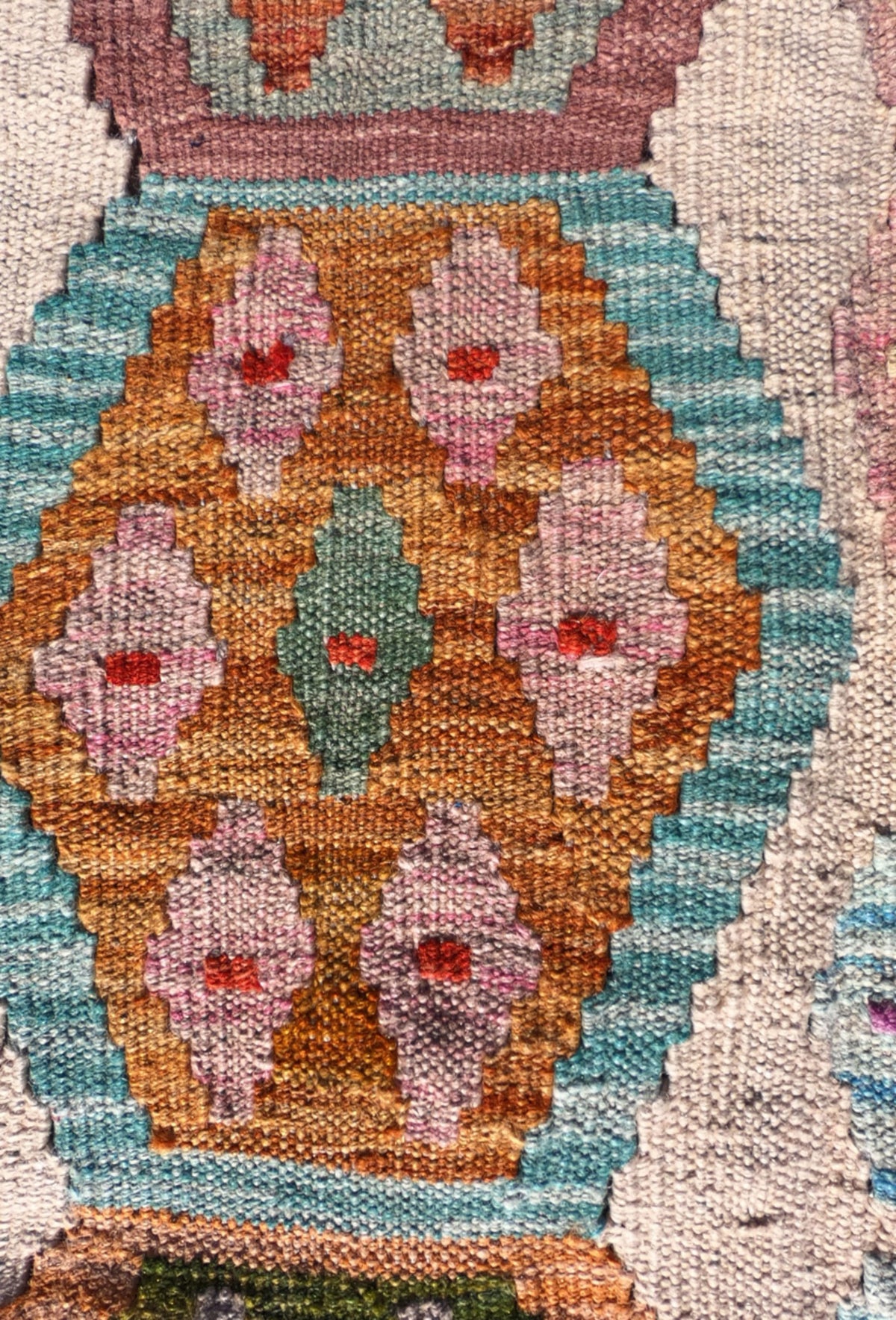 Alfombra lana, Kelim Kashkuli 2.50 x 1.80 mts. 193