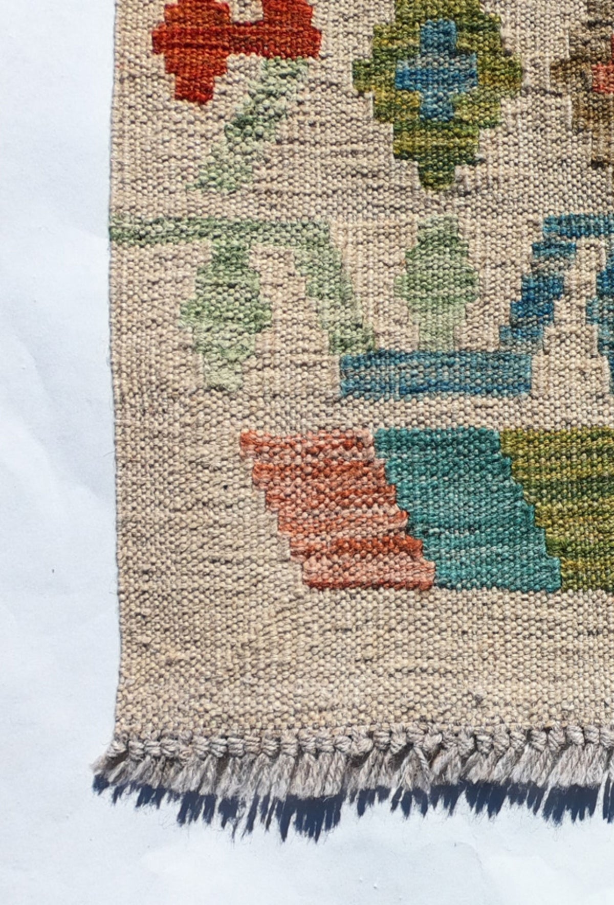 Alfombra lana, Kelim Kashkuli 2.50 x 1.80 mts. 195