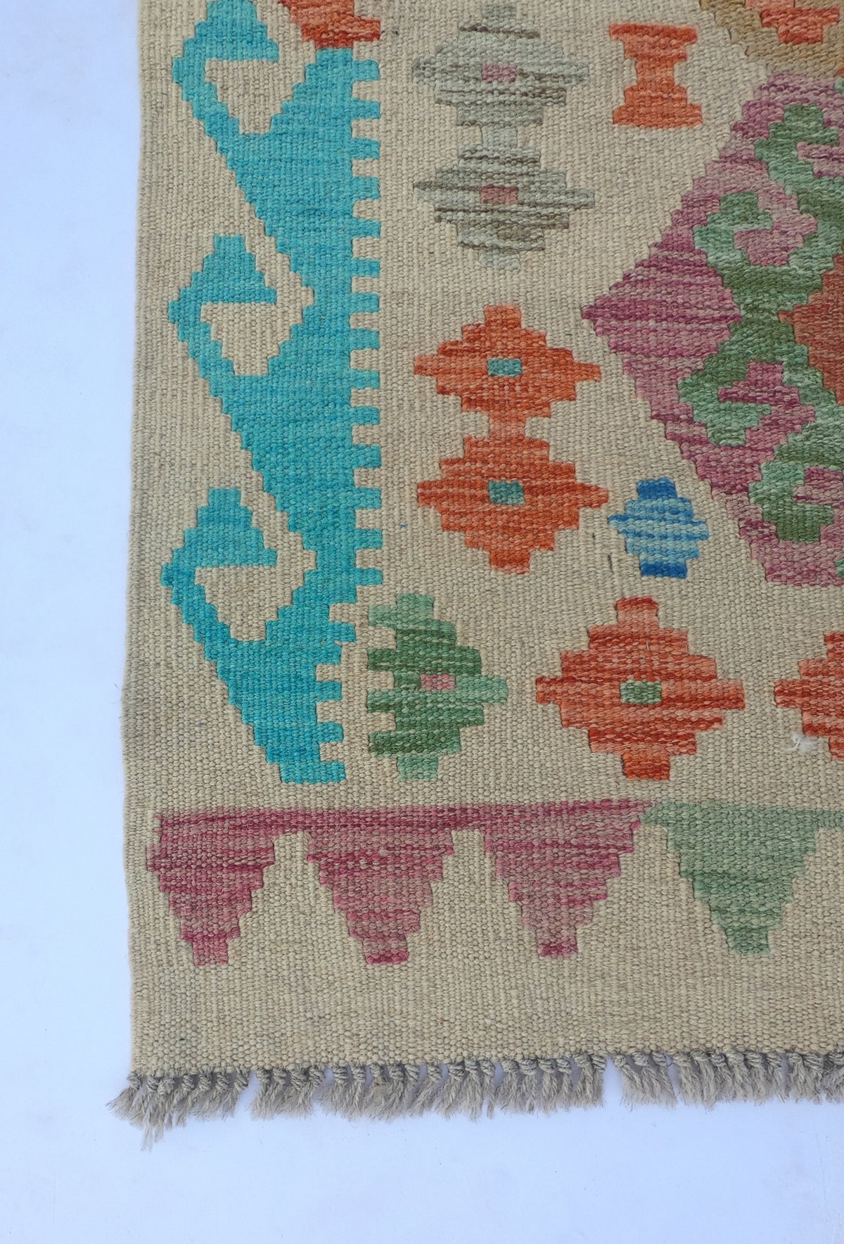 Alfombra Lana, Kelim Kashkuli 2.40 x 1.70 mts. 0197