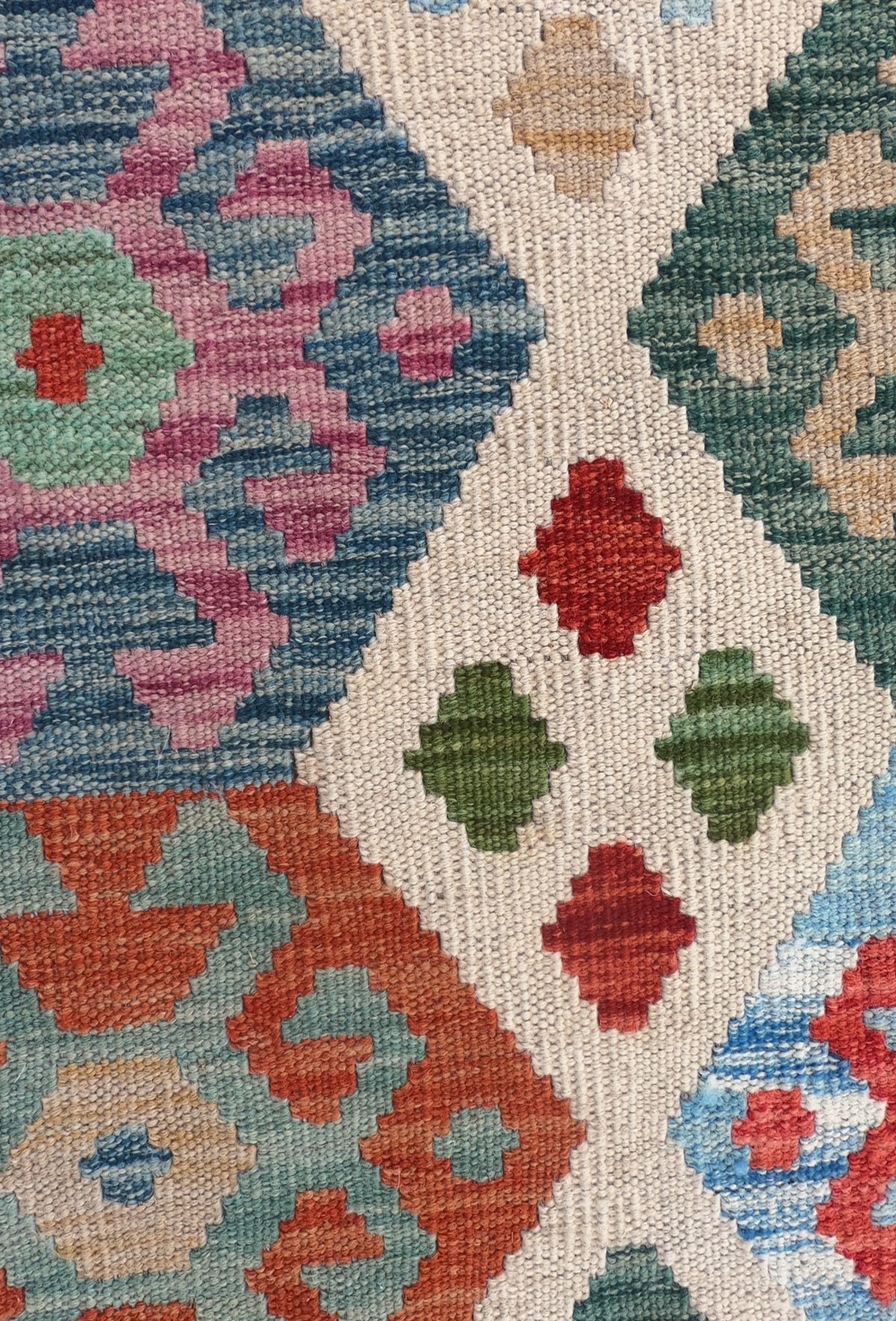 Alfombra Lana, Kelim Kashkuli 2.40 x 1.70 mts. 0198