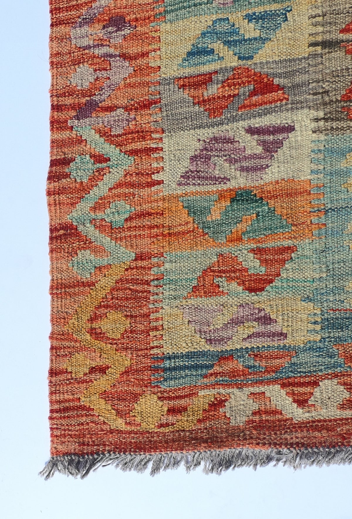 Alfombra Lana, Kelim Kashkuli 2.40 x 1.70 mts. 0202